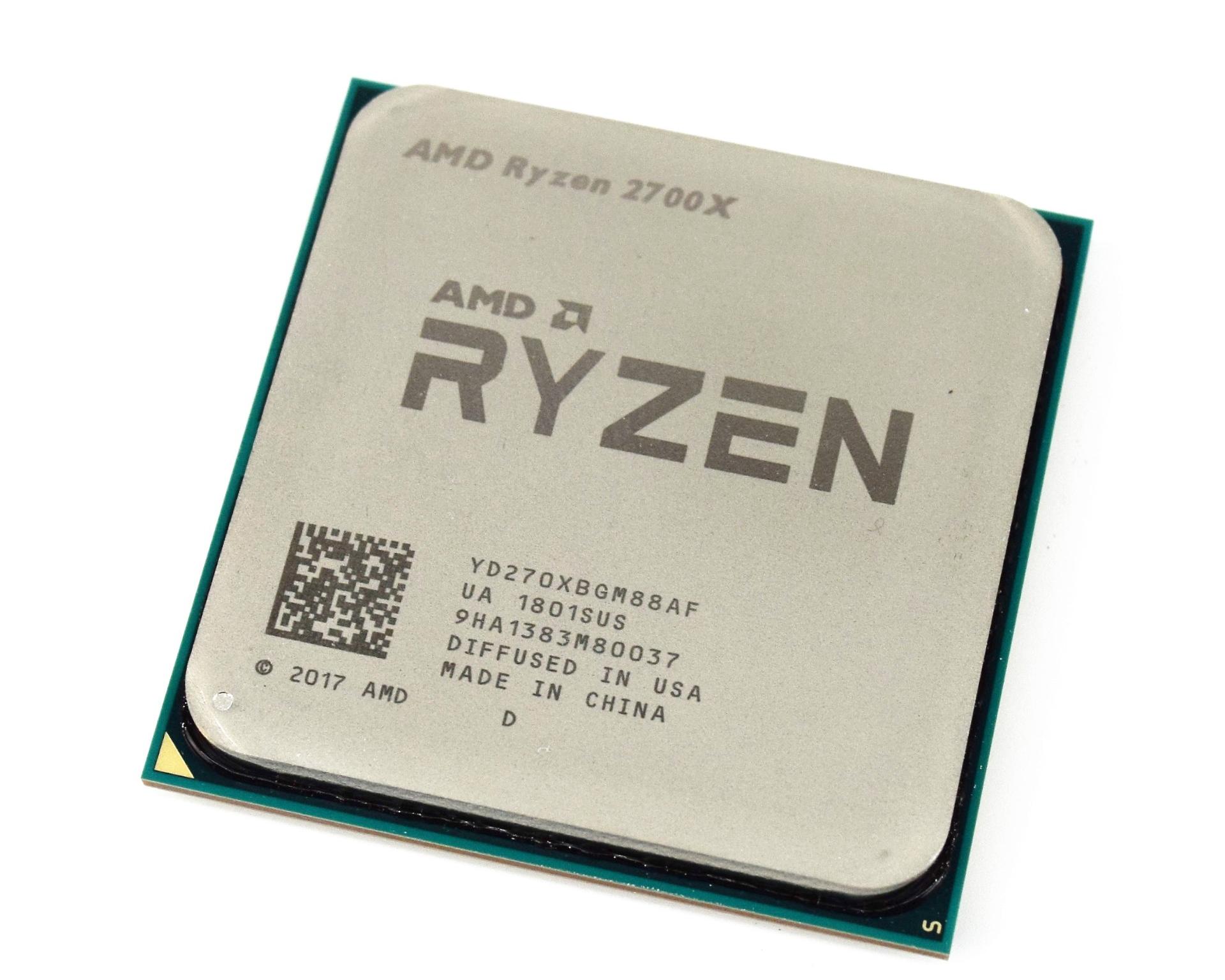 AMD Ryzen 7 2700X 3.7 GHz (Up to 4.3 GHz Boost) 8-Core, 16-Threads 105W Socket AM4 CPU Processor
