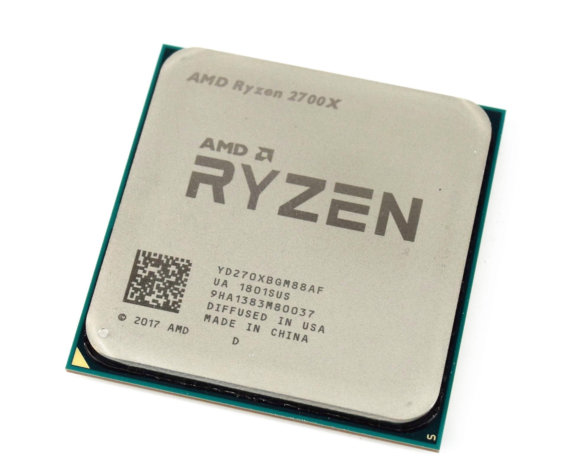 AMD Ryzen 7 2700X 3.7 GHz (Up to 4.3 GHz Boost) 8-Core, 16-Threads 105W Socket AM4 CPU Processor
