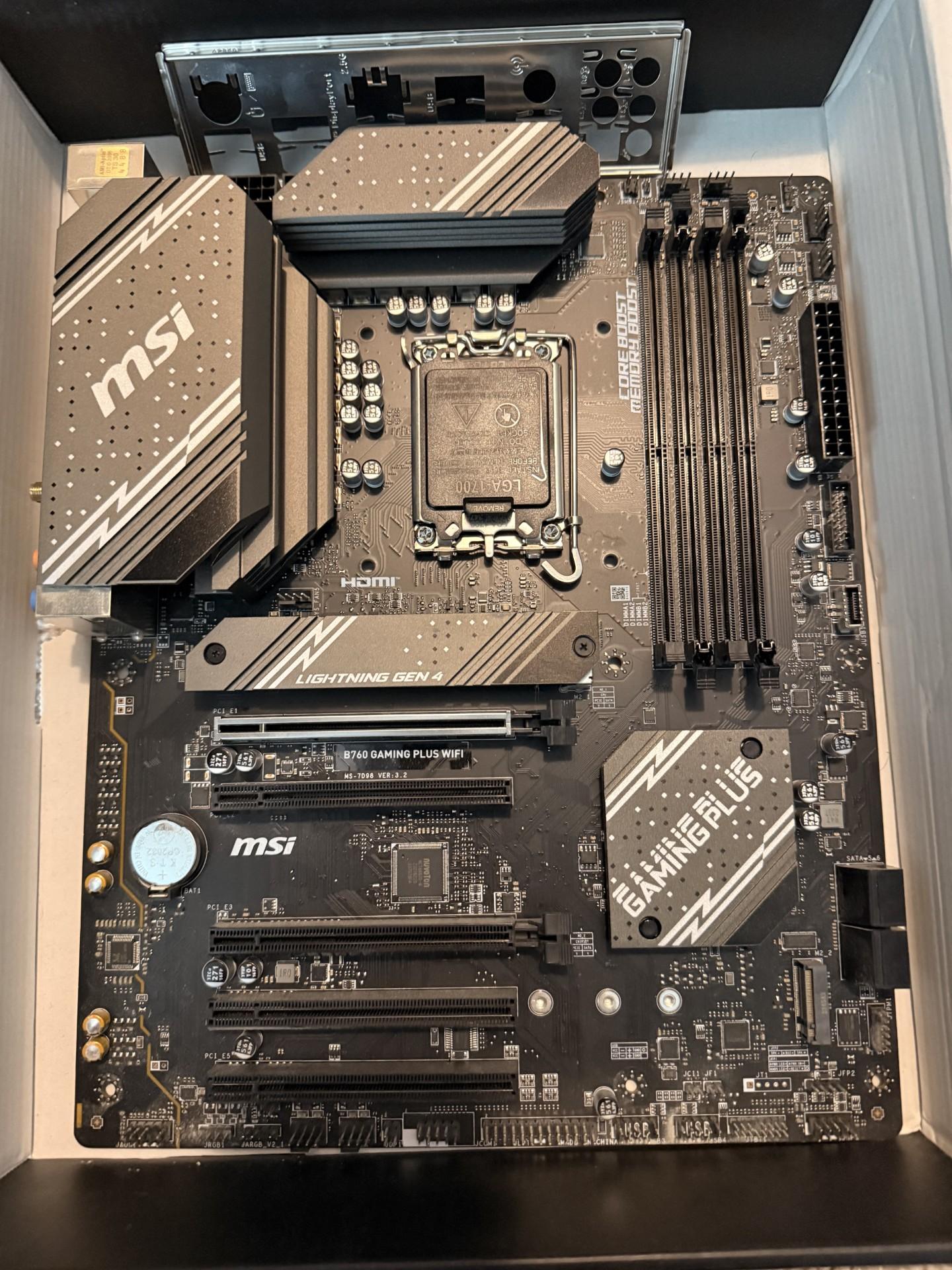 MSI B760 GAMING PLUS WIFI