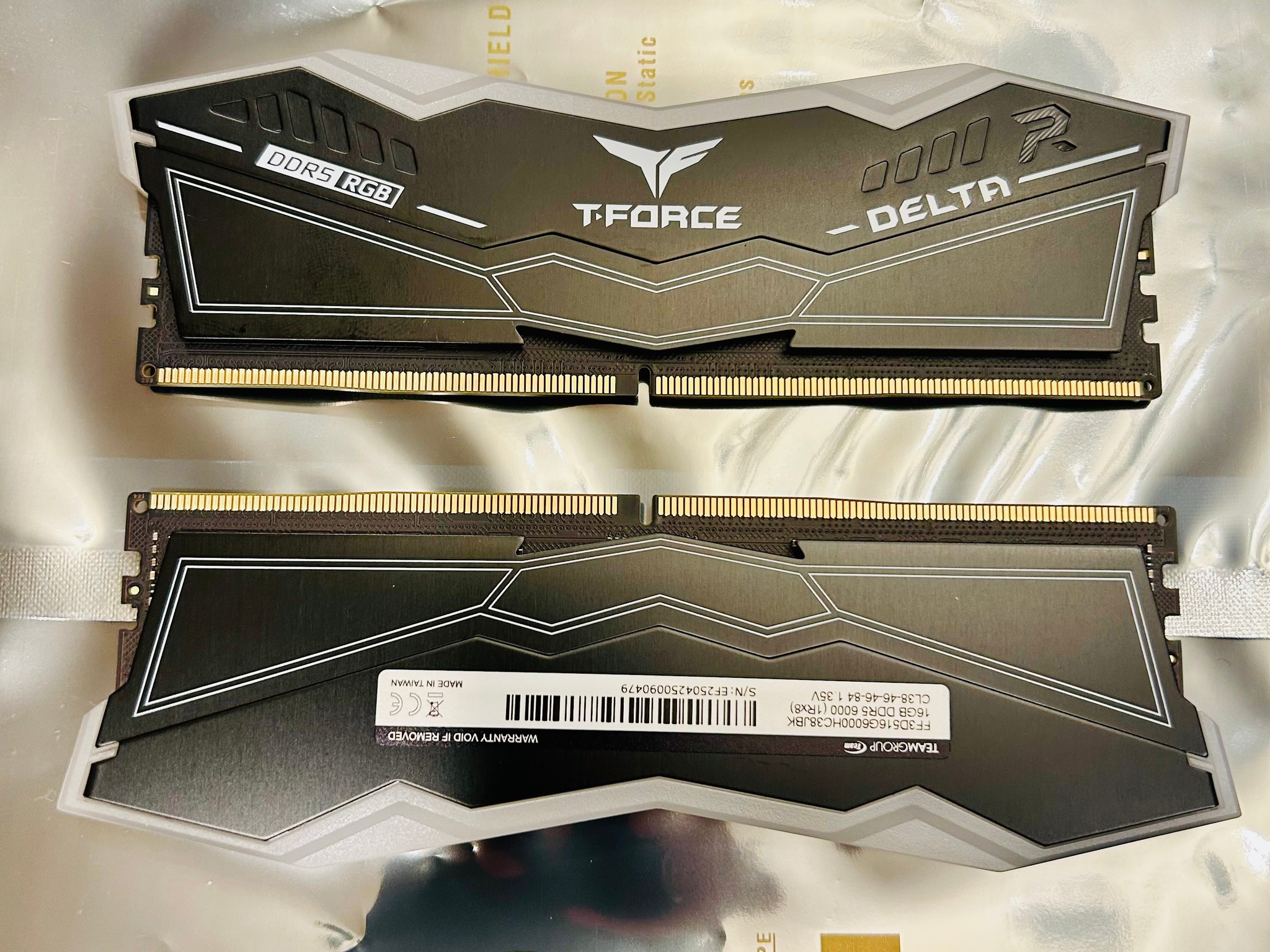 1 teamgroup & 1 Gskill 2X32GB kits 6000Mhz DDR5