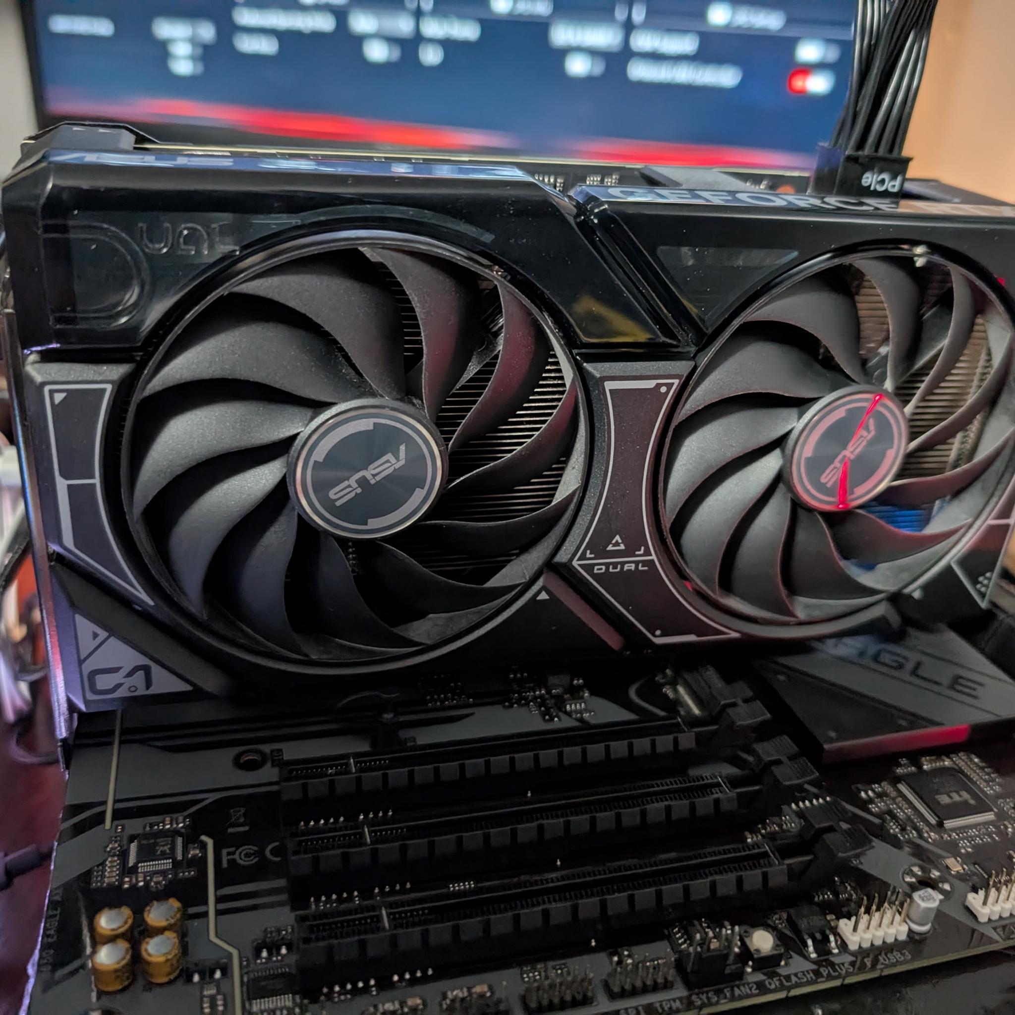 Asus DUAL OC GeForce RTX 4060 Ti 16GB GPU