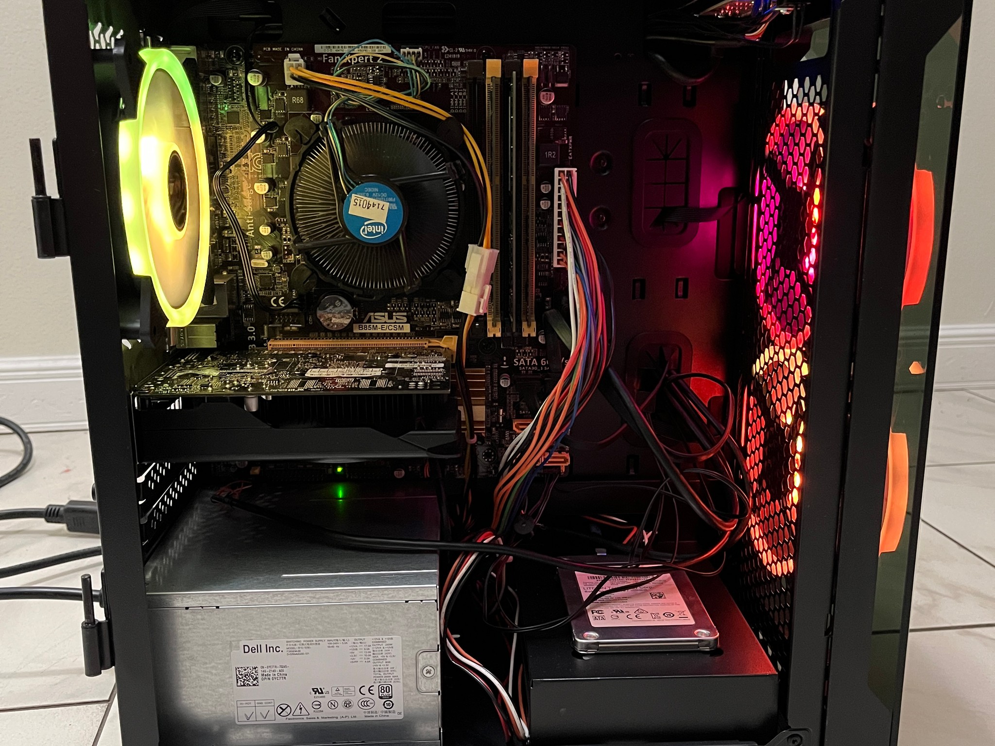 Super Budget Gaming PC - Intel i7-4790, NVIDIA GTX 750 Ti, 16GB RAM, 628GB Storage, w/ Wi-Fi & BT