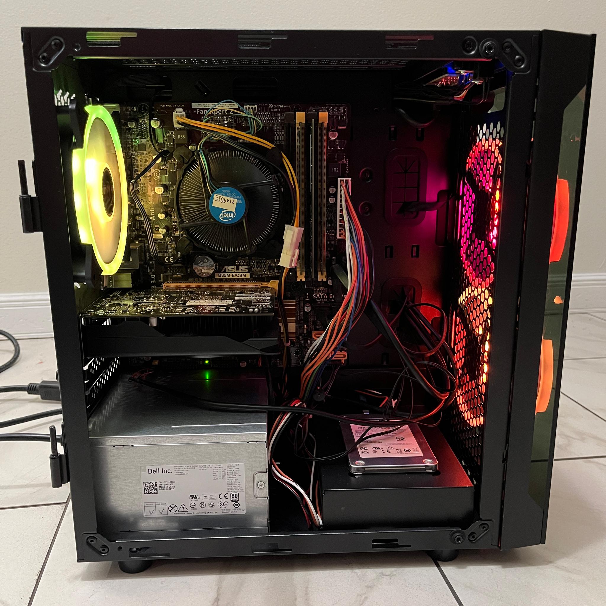 Super Budget Gaming PC - Intel i7-4790, NVIDIA GTX 750 Ti, 16GB RAM, 628GB Storage, w/ Wi-Fi & BT