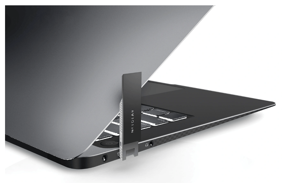 NETGEAR A6200-100NAS AC1200 WiFi USB Wireless Adapter
