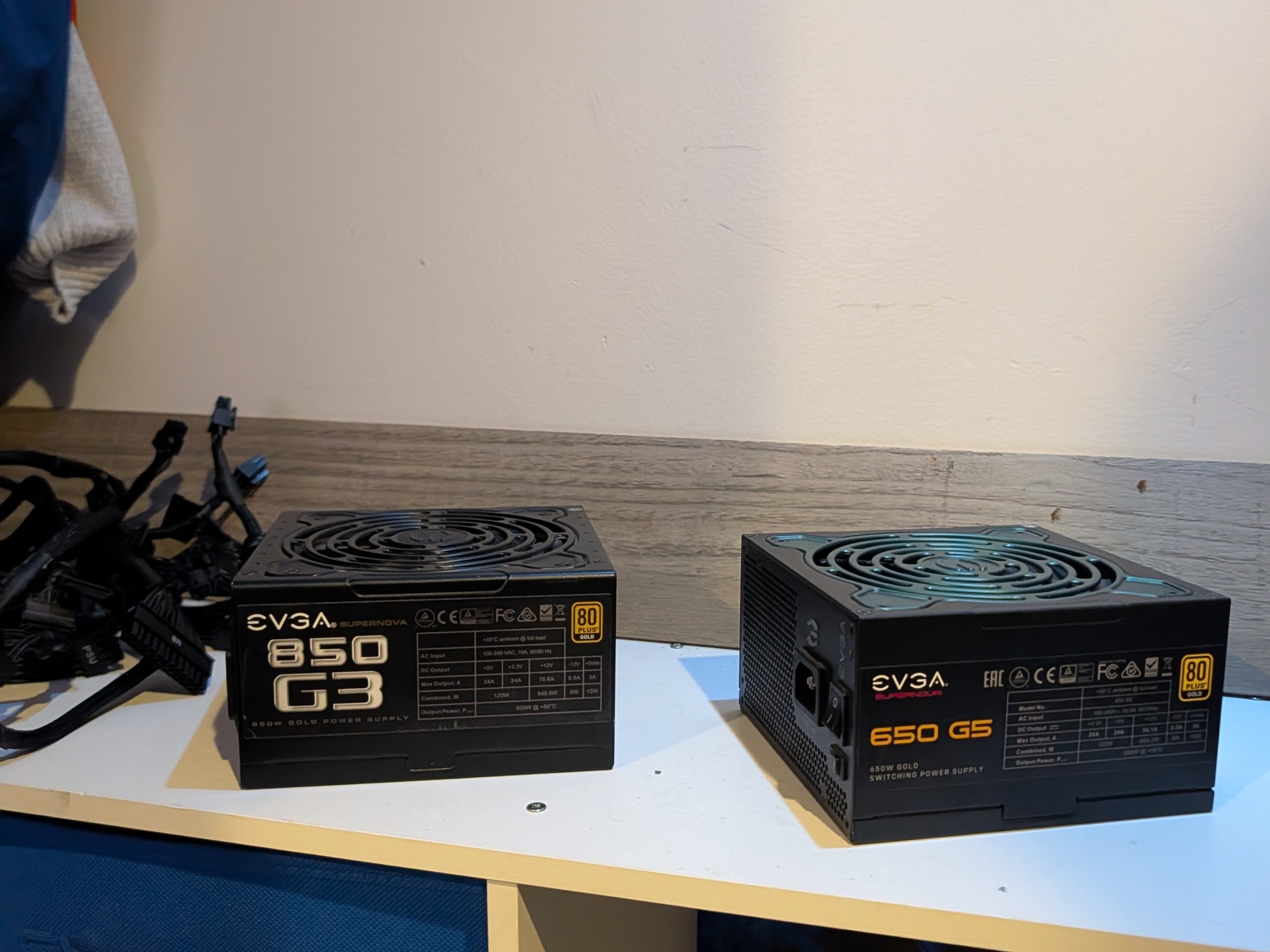 FULLY FUNCTIONAL EVGA PSU's need some cables