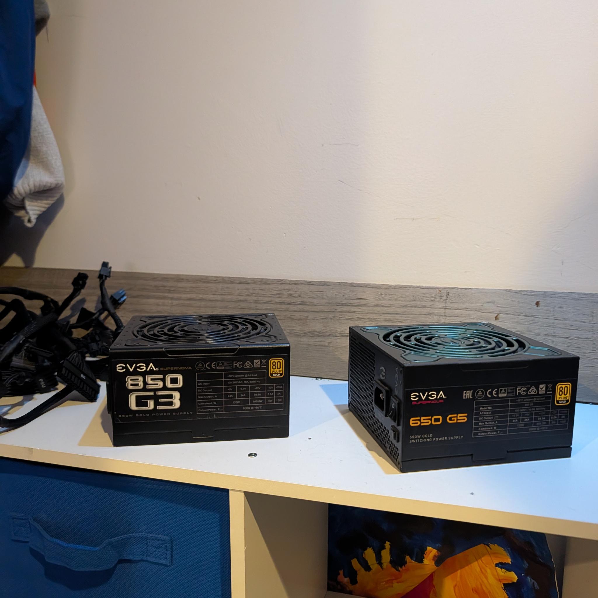 FULLY FUNCTIONAL EVGA PSU's need some cables