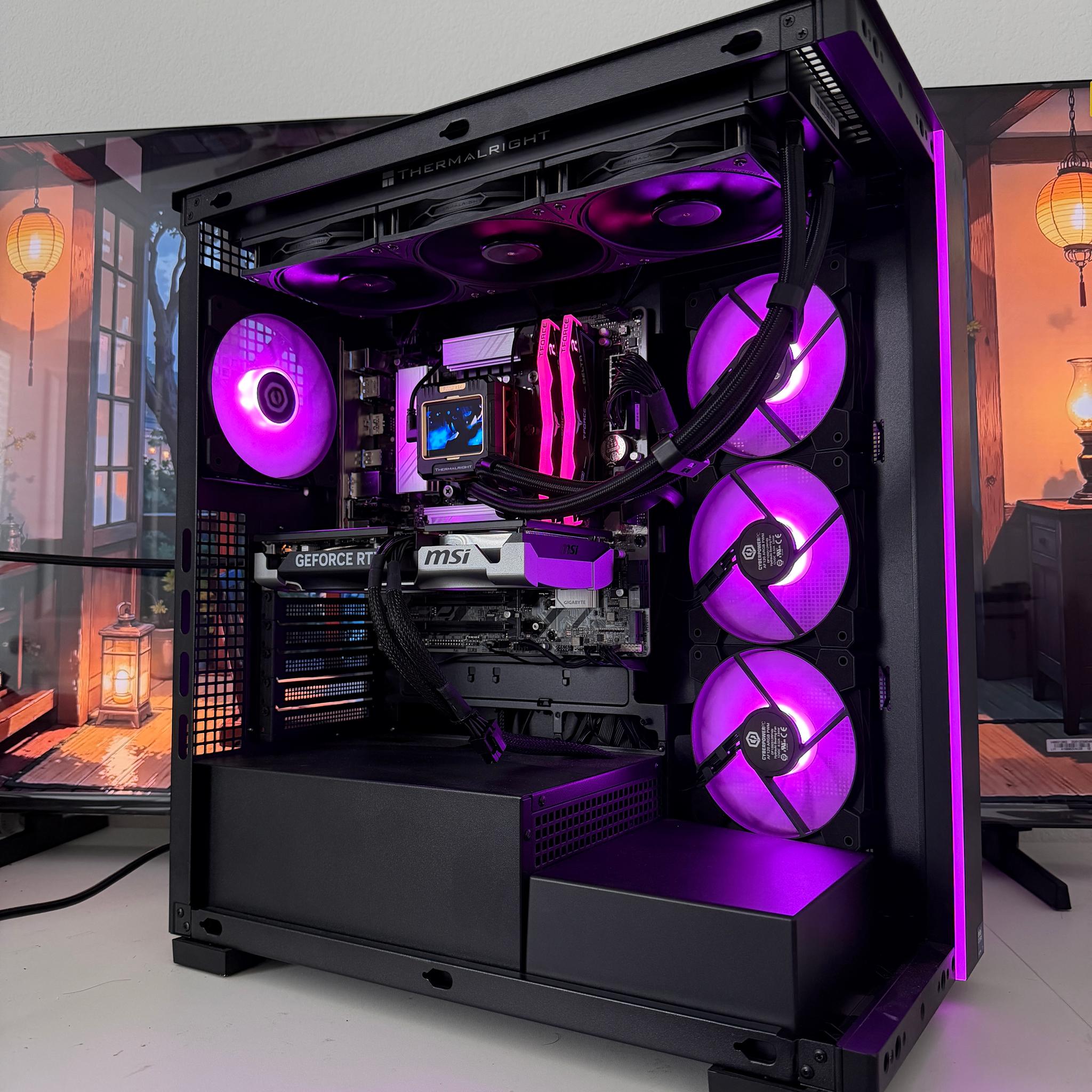 Blackout Custom Gaming PC | Core Ultra 7 265F | RTX 5060 Ti 16GB | 32GB DDR5 | 1TB NVMe