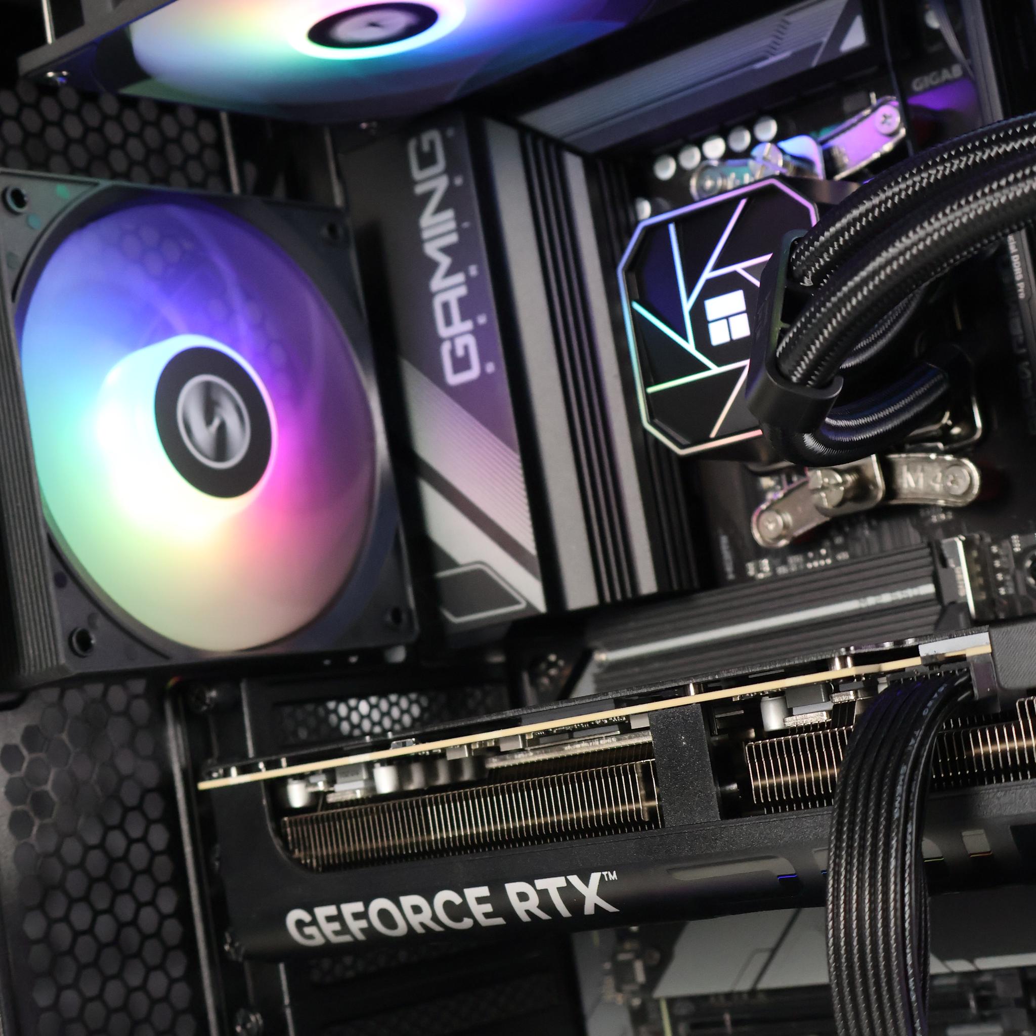 ⚫ Ryzen 7 9700X/RTX 5070Ti 16GB Gaming/Streaming PC ⚫