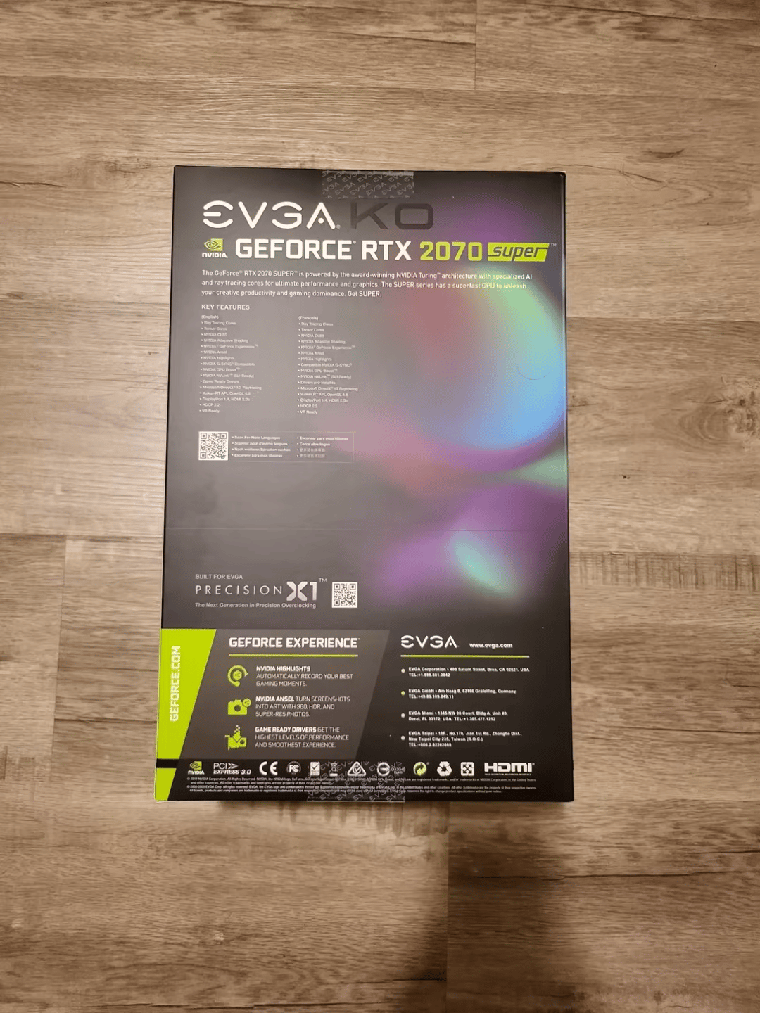 EVGA GeForce RTX 2070 Super KO 8GB Graphics Card, 1+ Years Warranty Left