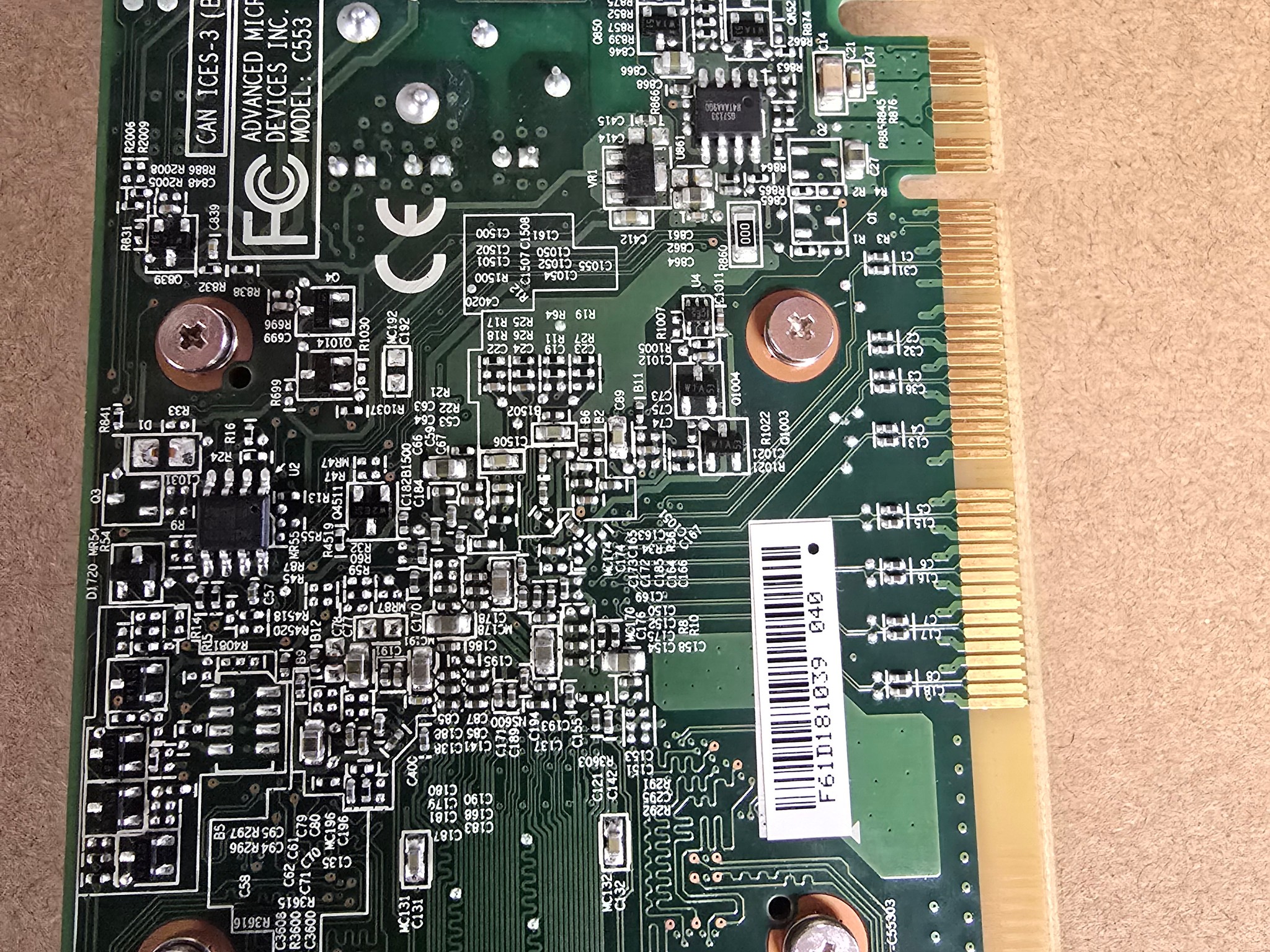 AMD Radeon HD 8490 - Graphics card PCIe 2.0 x16 low profile no external power sff itx matx 1gb DDR3