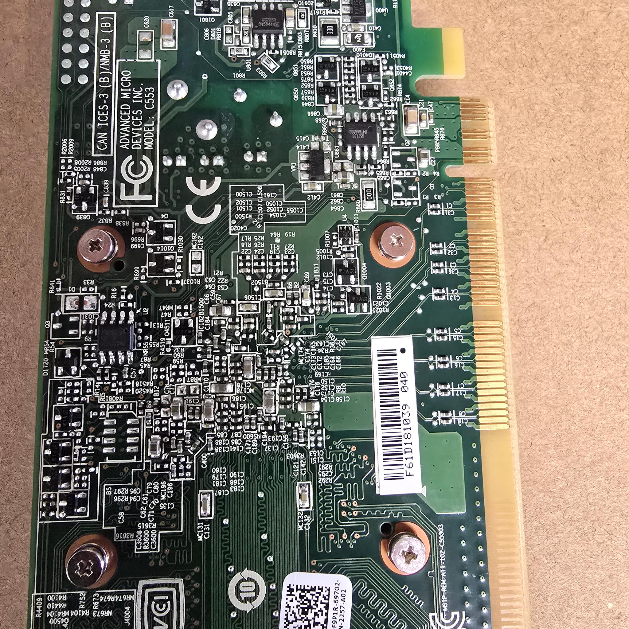 AMD Radeon HD 8490 - Graphics card PCIe 2.0 x16 low profile no external power sff itx matx 1gb DDR3
