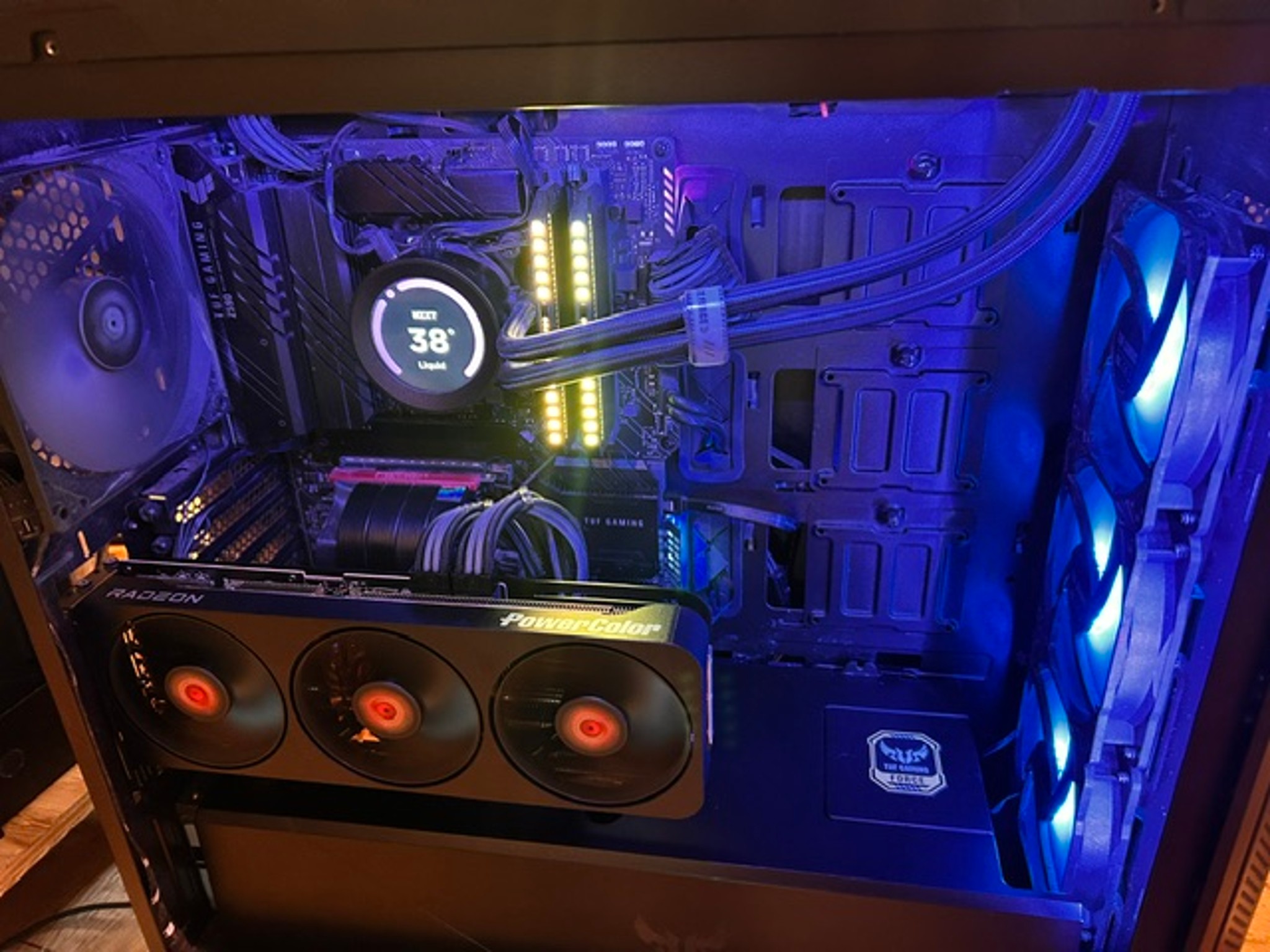 Custom ASUS GAMING PC POWER COLOR RX 9070XT