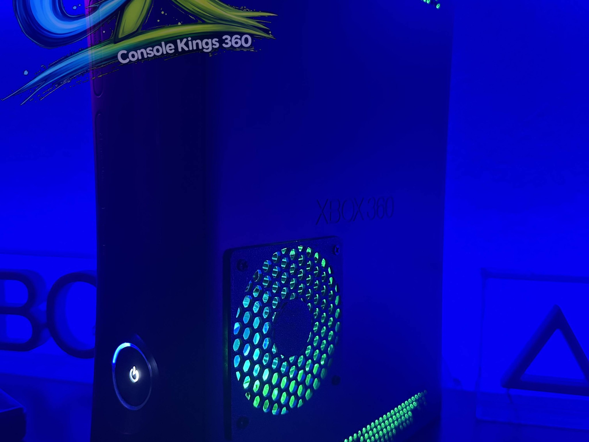 Xbox 360 -RGH3  - RGB LEDs -1TB HDD