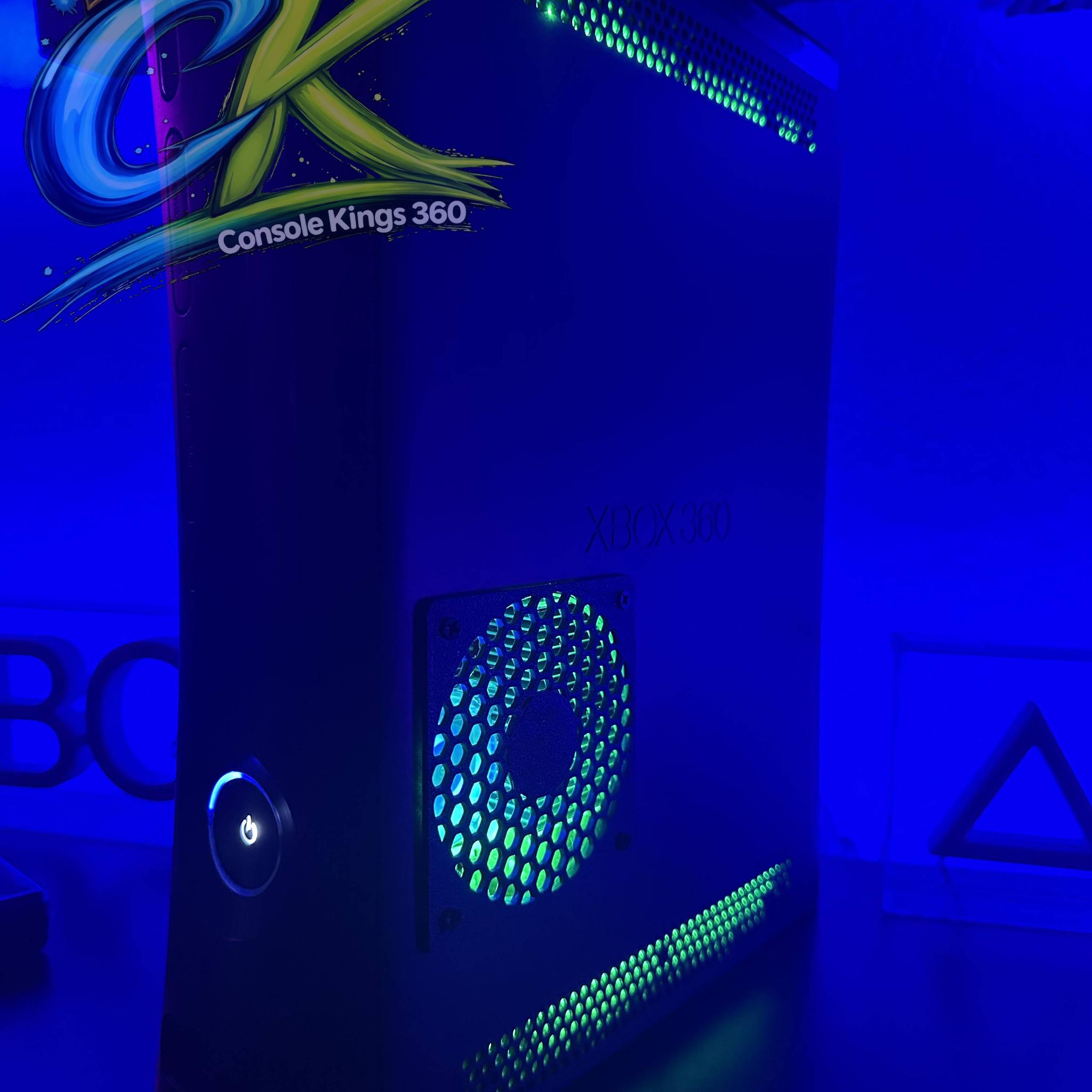 Xbox 360 -RGH3  - RGB LEDs -1TB HDD