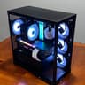 RTX 3070 TRIO 8GB, Ryzen 7 5700G, 32GB 3600MHz | Black RGB Gaming Computer/PC