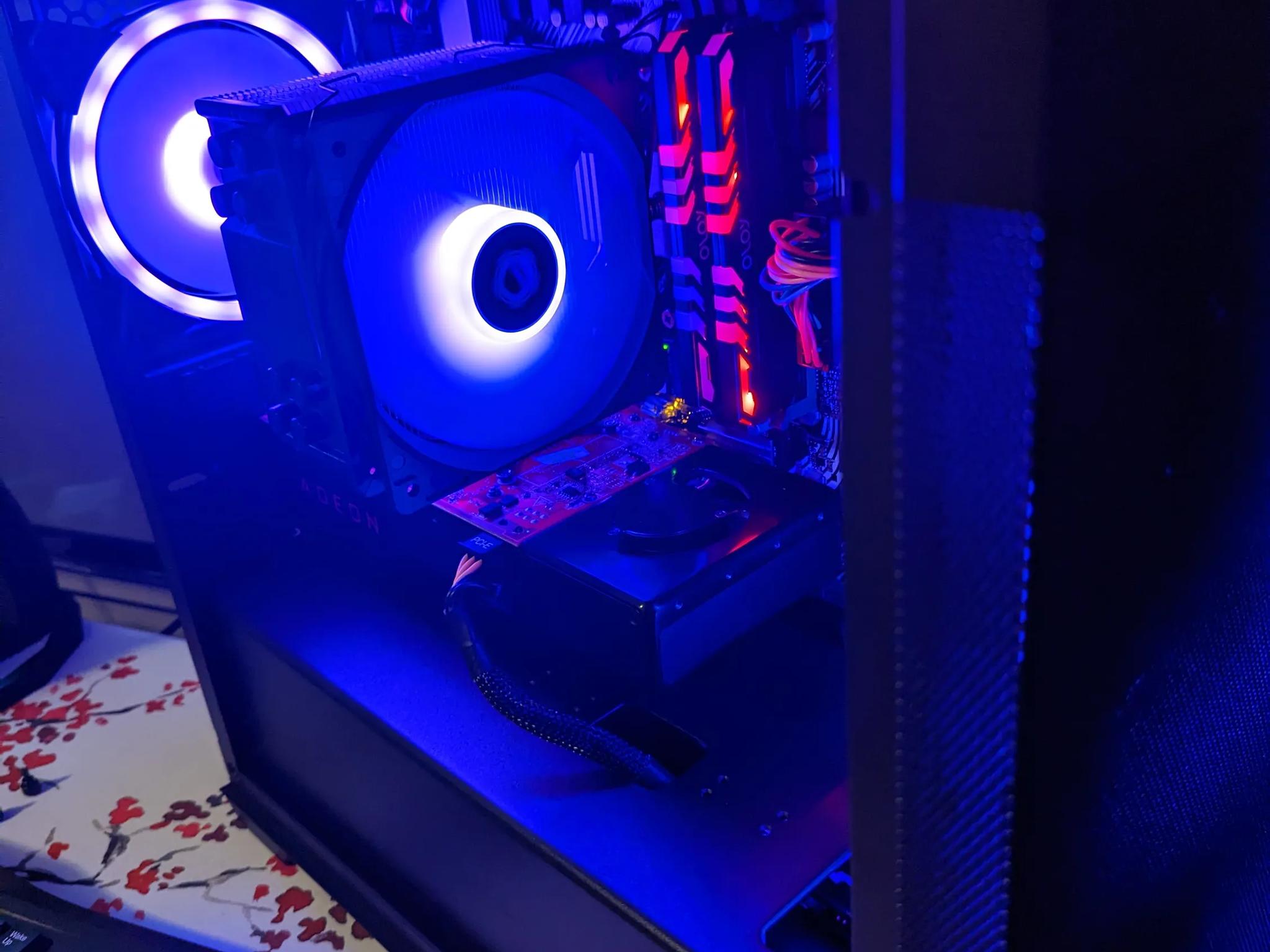 Gaming PC Ryzen 5 5500, 16GB DDR4, 512GB SSD, RX 570X 8GB