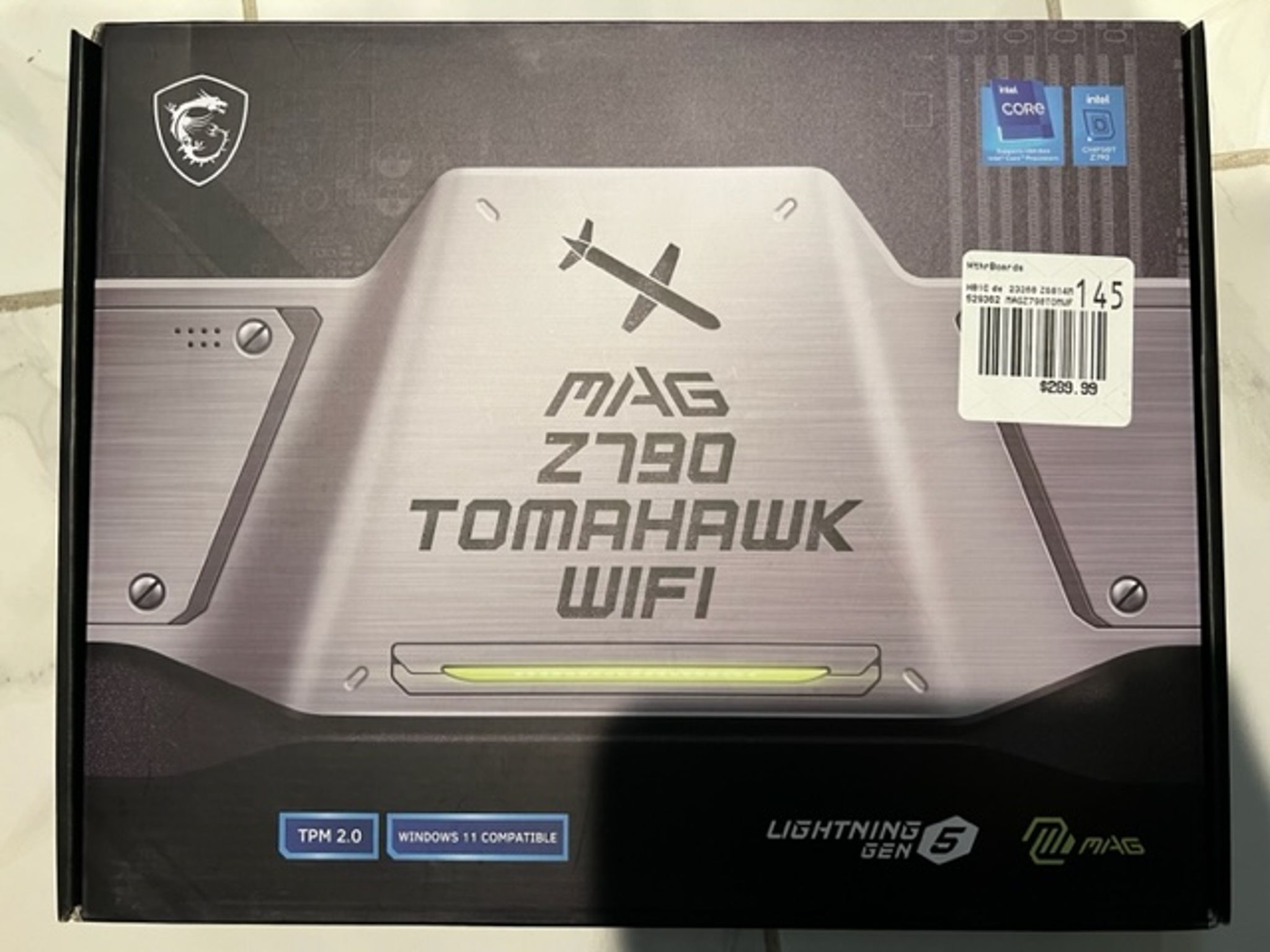 Brand New MSI Z790 MAG Tomahawk WiFi Intel LGA 1700 ATX Motherboard