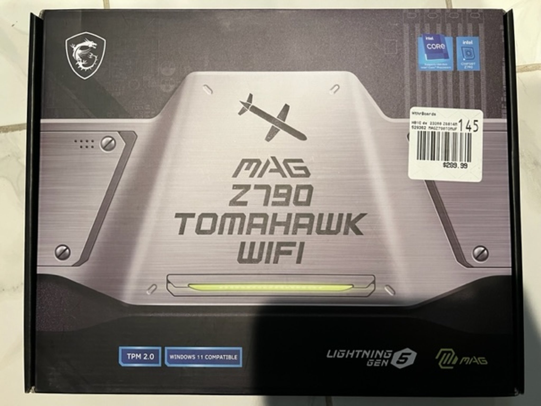 Brand New MSI Z790 MAG Tomahawk WiFi Intel LGA 1700 ATX Motherboard