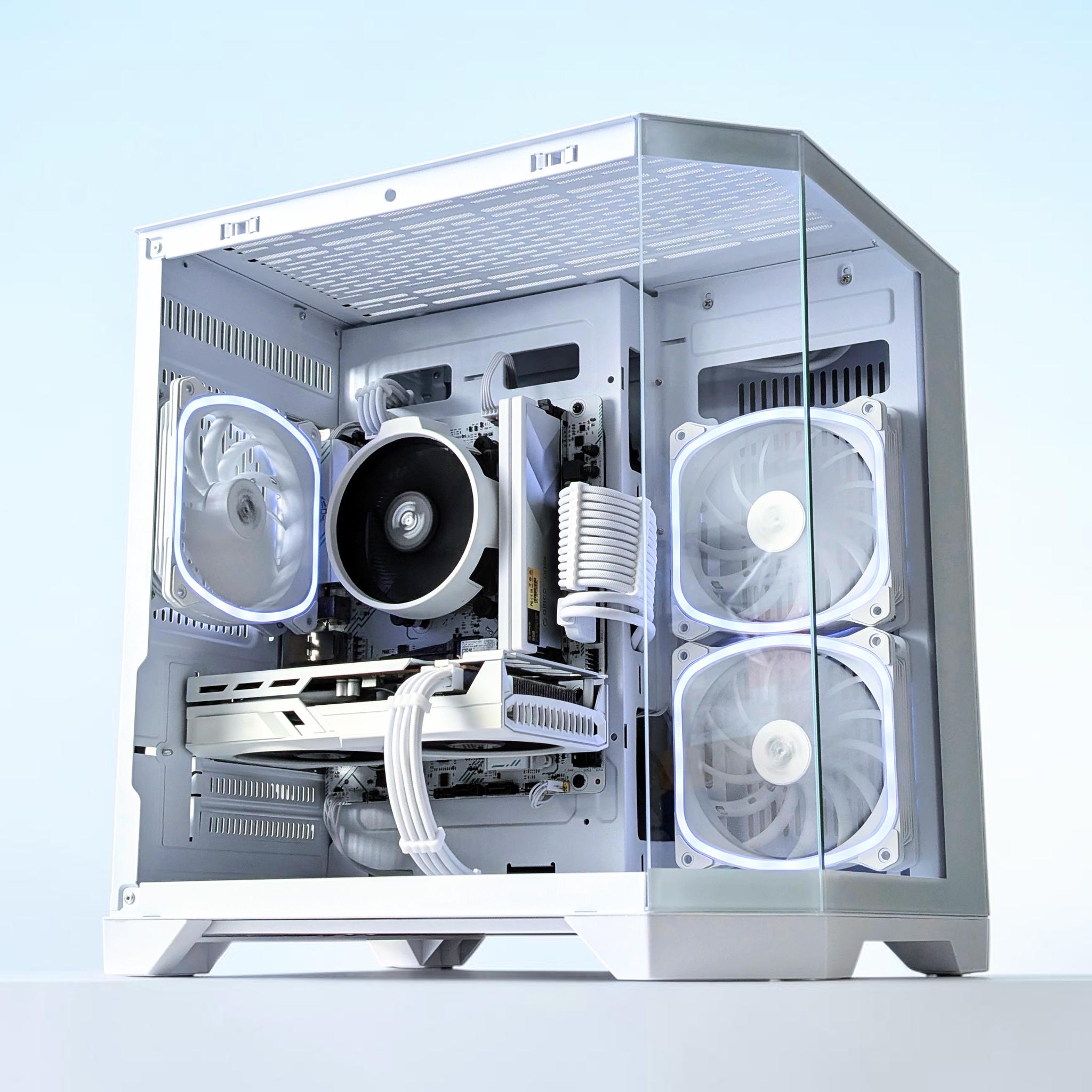 ❄️🐻‍❄️Polar 🌨️Gaming PC🌨️ AMD RX 580 8GB🌨️ AMD Ryzen 7 1700 8core🌨️ 16GB DDR4🌨️ 628GB SSD