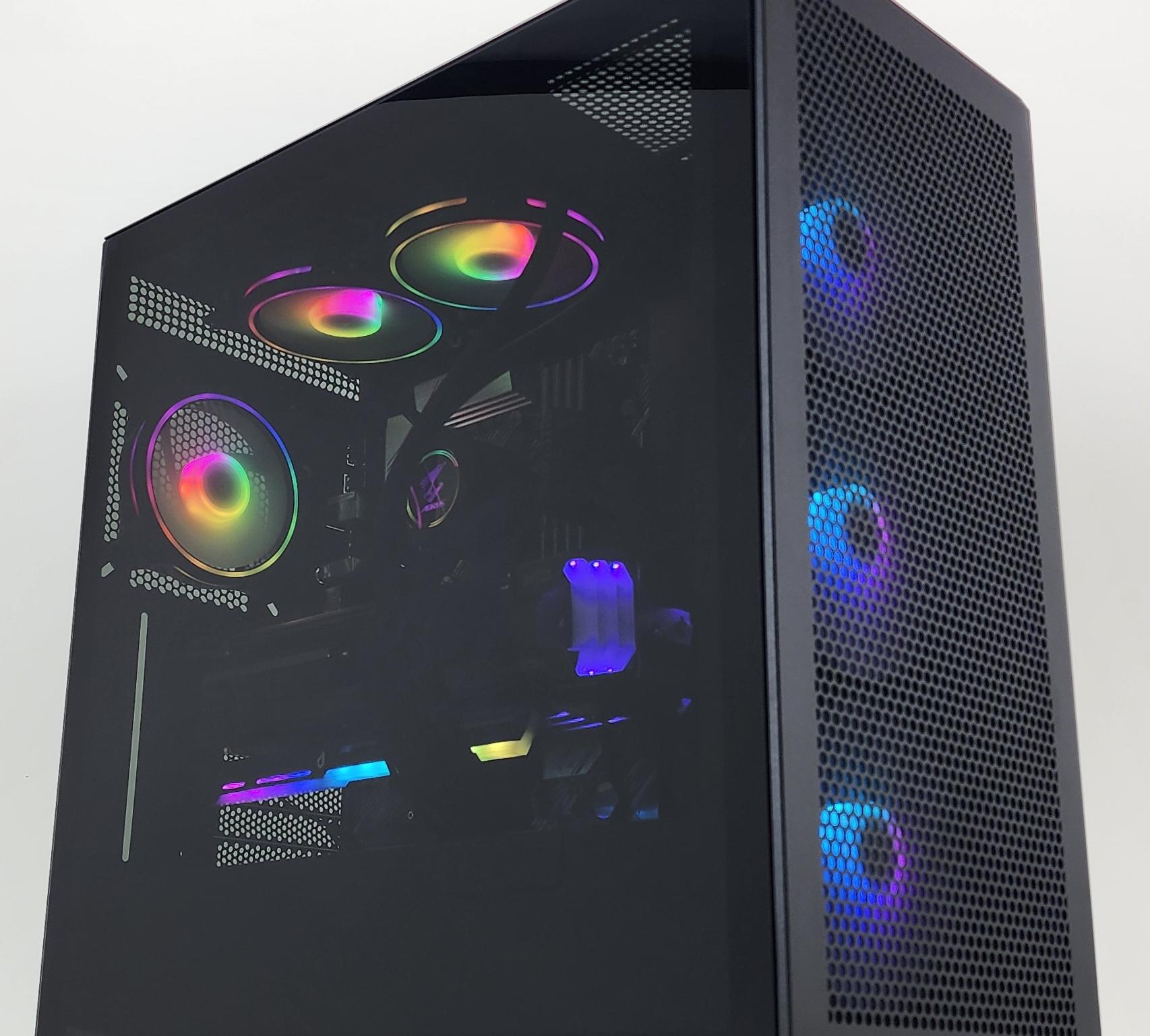 Gaming PC Ryzen 7 5700X3D 32GB RAM 2TB SSD RX 6900 XT 16GB Windows 11 Computer