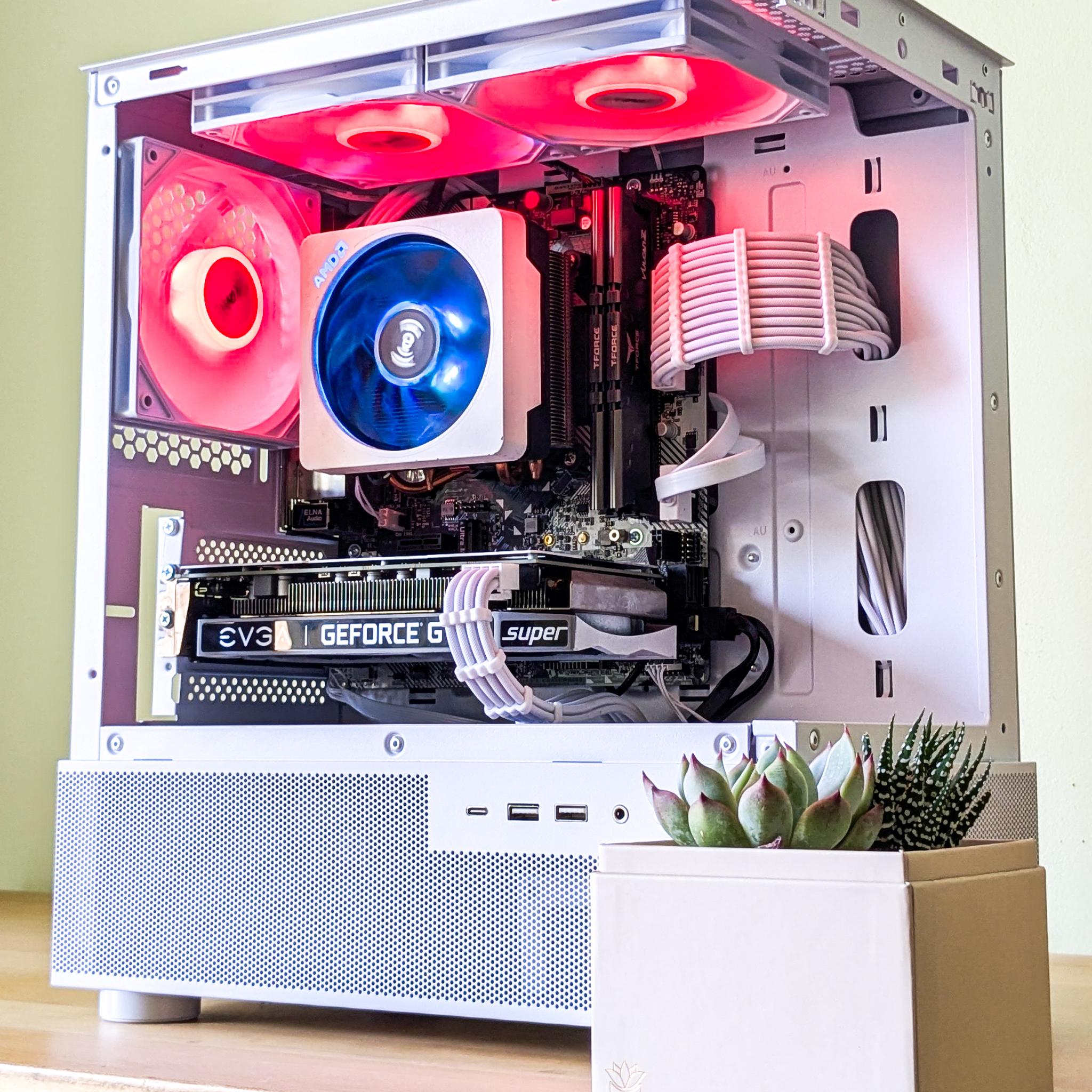 🌊 Azure Tempest ❄️ || GTX 1660 Super | AMD Ryzen 5 2600 | 16GB DDR4 RAM | 1TB + 128GB Storage