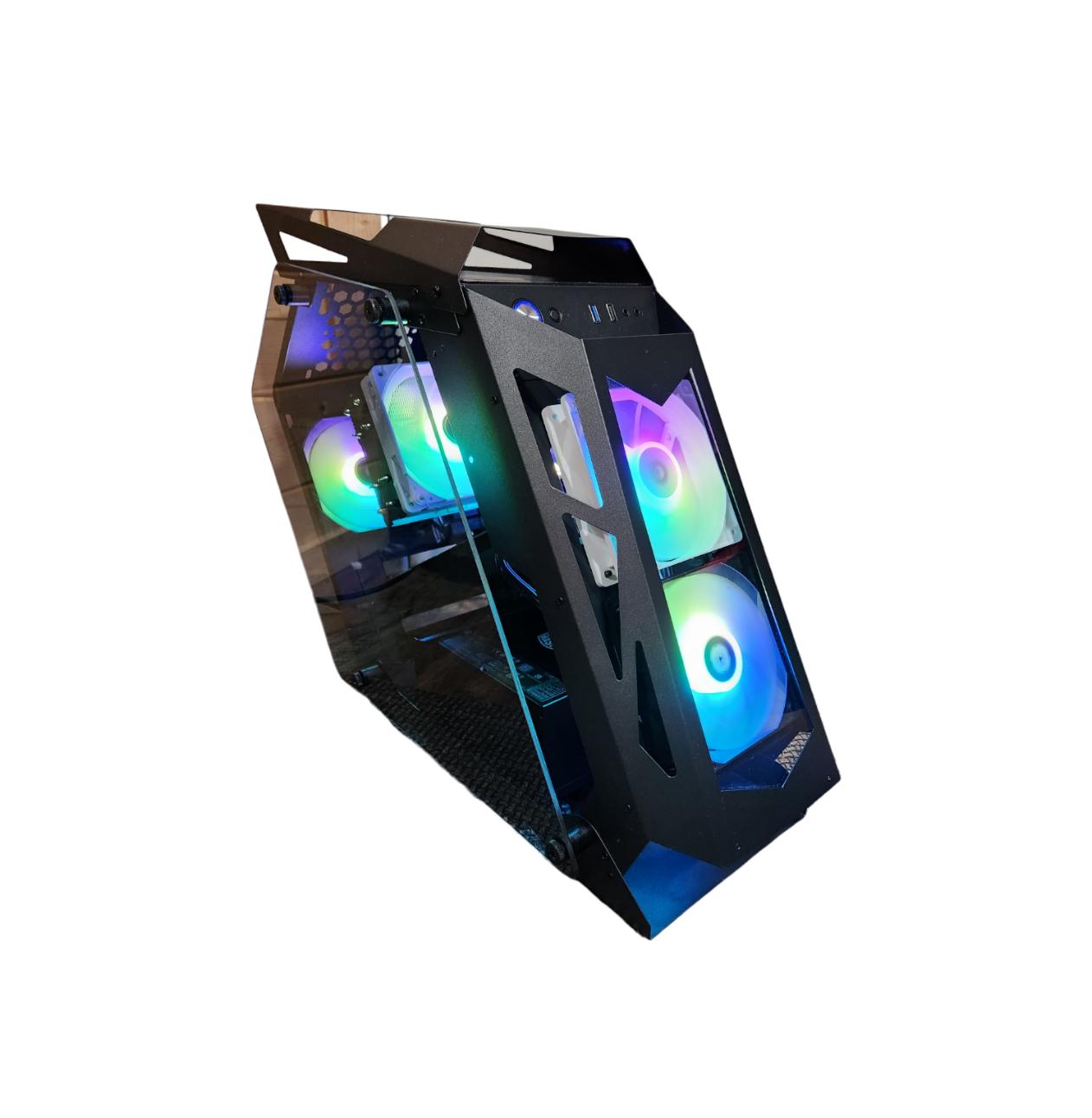 🚁Chopper🥷: GTX 1080 + Ryzen 7 + 1TB SSD + 16GB RGB RAM + 4 RGB Fans (Angled RGB Gaming PC)