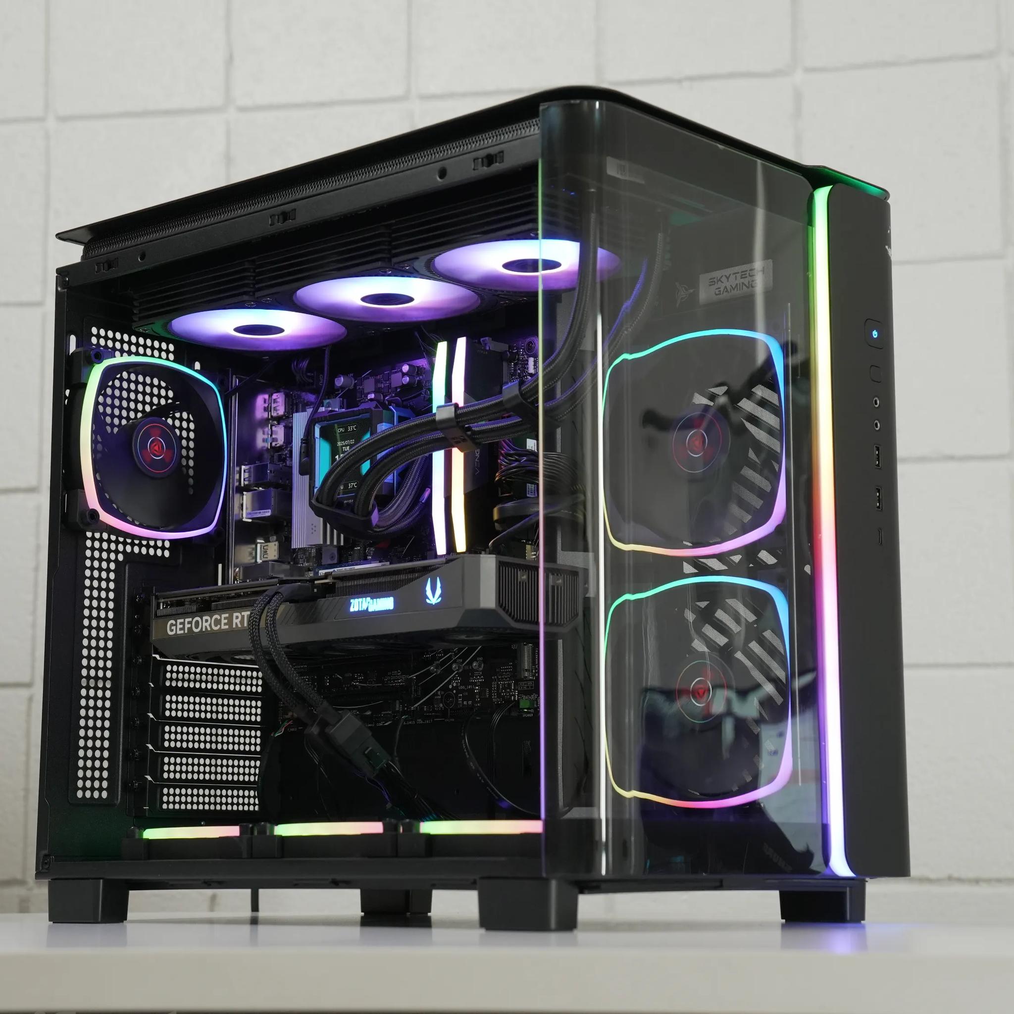 RTX 5070 Gaming PC | RYZEN 7 7700X | 32GB DDR5 | 2TB SSD | WiFi & BT |