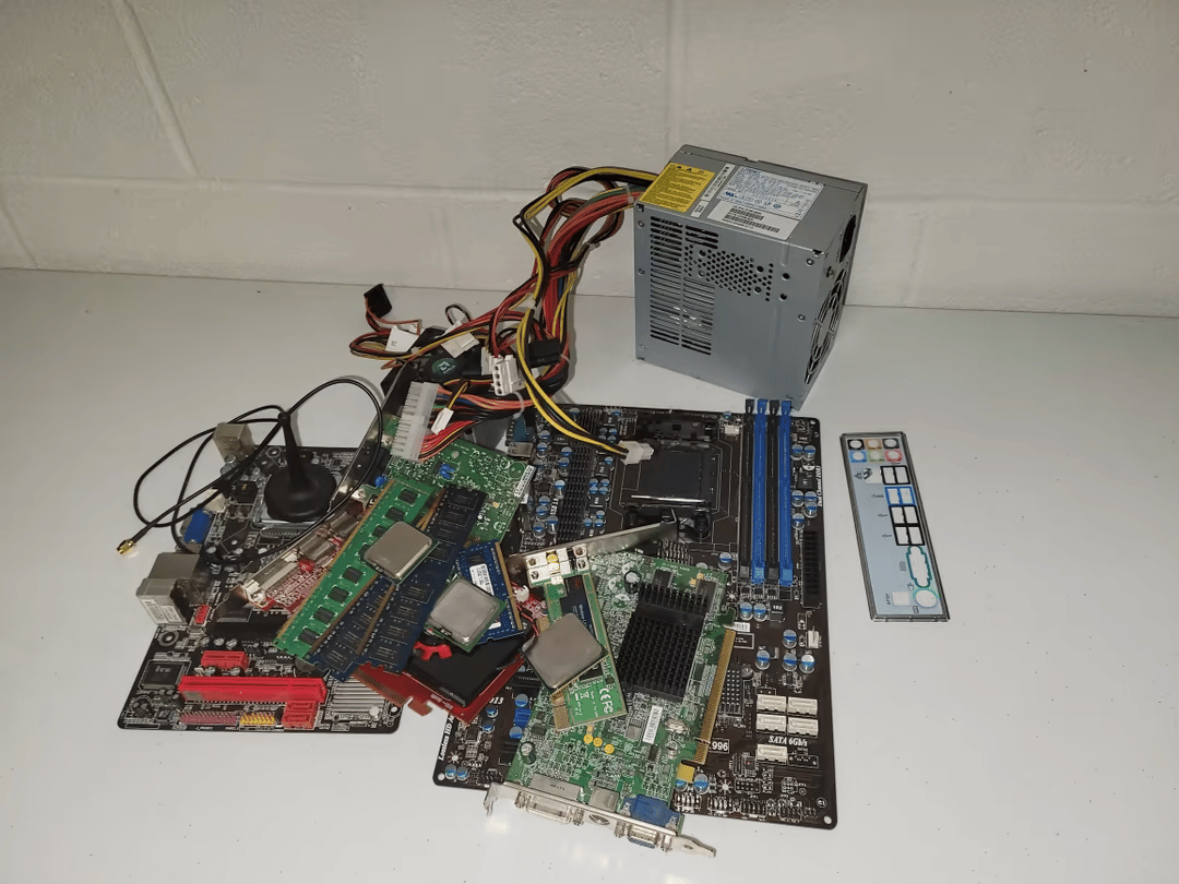 Used Parts Bundle (FX-6100, AM3+ Motherboard, & More)