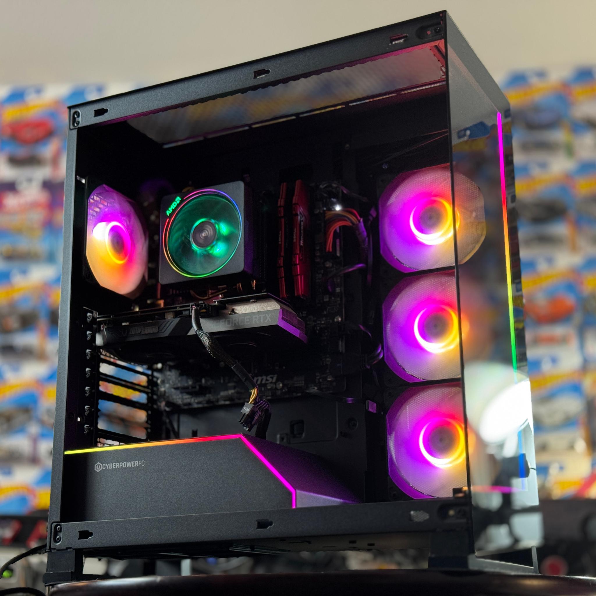 🐦‍⬛SHADOW - Gaming PC RTX 3060 Ryzen 5 🐦‍⬛