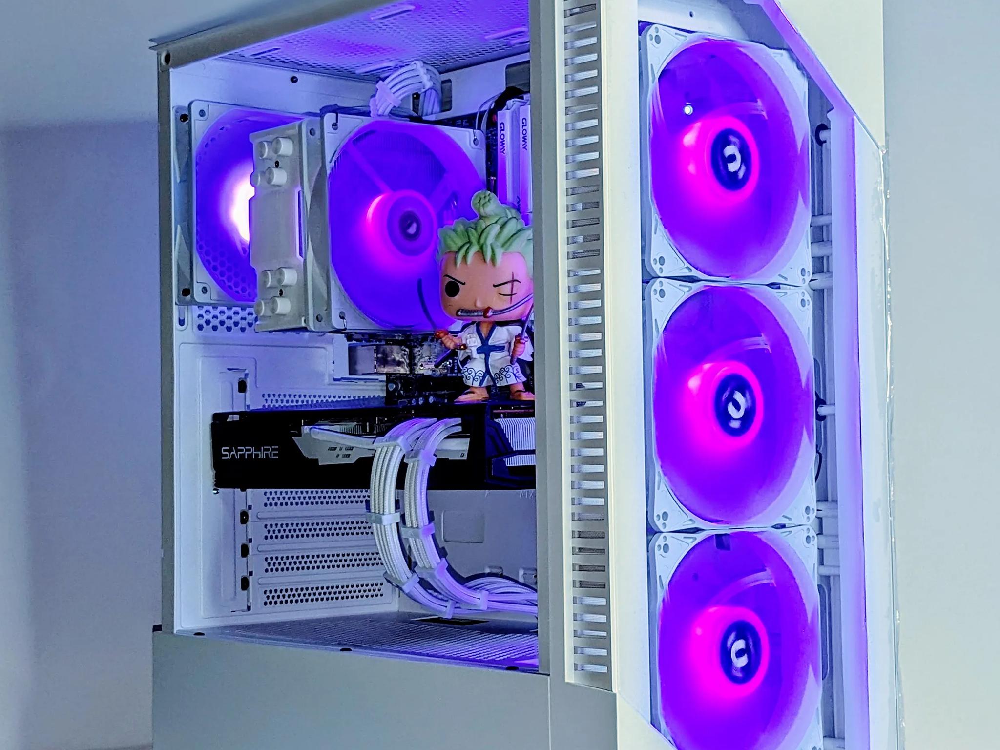💚⚔️🗡️Roronoa Zoro⚪️RX 5700XT(equal to RTX3060)⚪️16GB Gloway DDR4⚪️1TB NVMe SSD⚪️ Windows 11 Pro