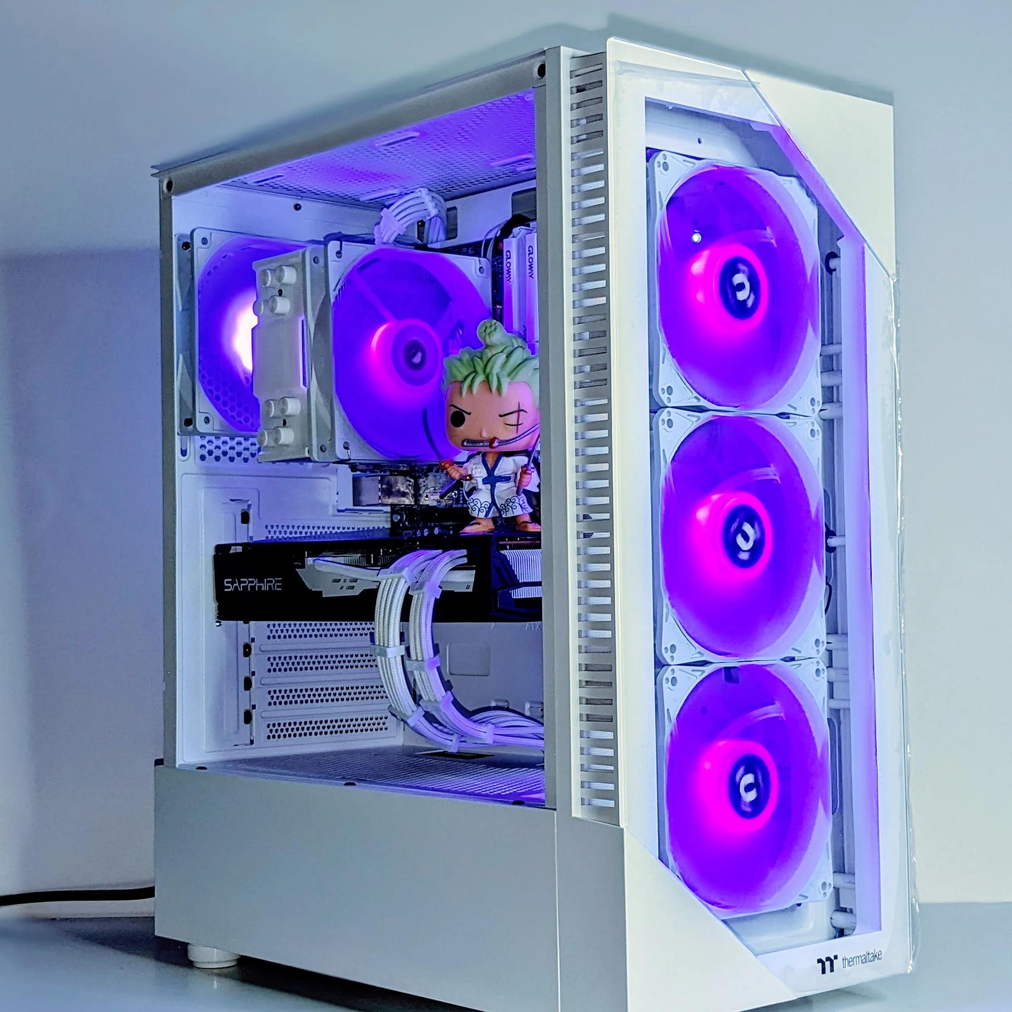 💚⚔️🗡️Roronoa Zoro⚪️RX 5700XT(equal to RTX3060)⚪️16GB Gloway DDR4⚪️1TB NVMe SSD⚪️ Windows 11 Pro