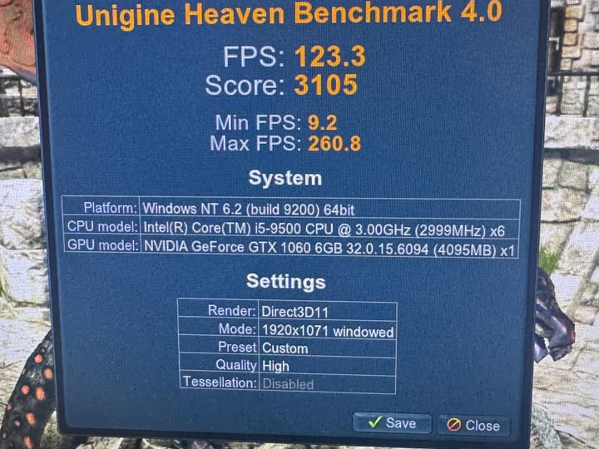 Gaming PC | GTX 1060 6GB | i5-9500 | 16GB RAM | RGB | Ready to Play
