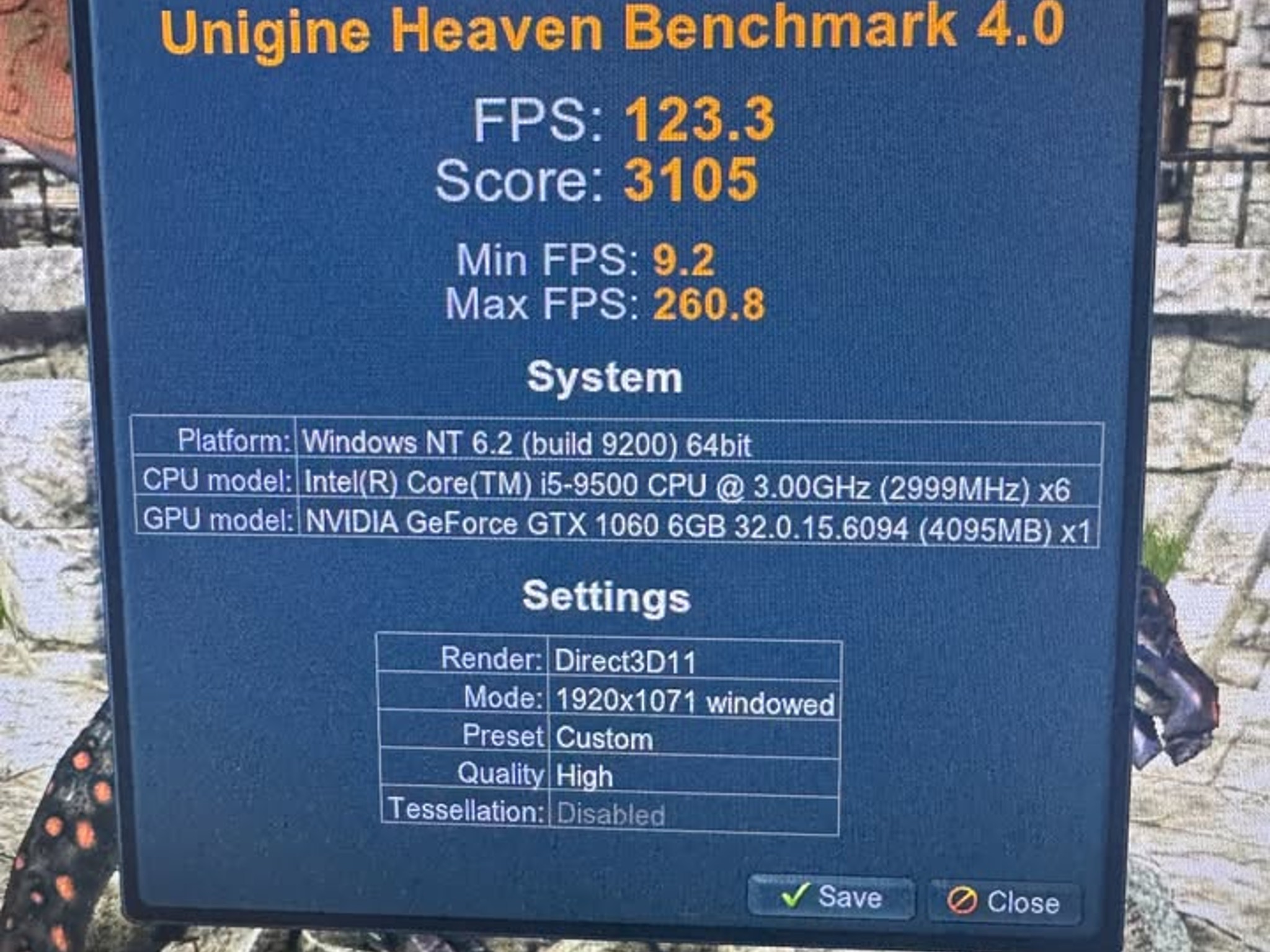 Gaming PC | GTX 1060 6GB | i5-9500 | 16GB RAM | RGB | Ready to Play