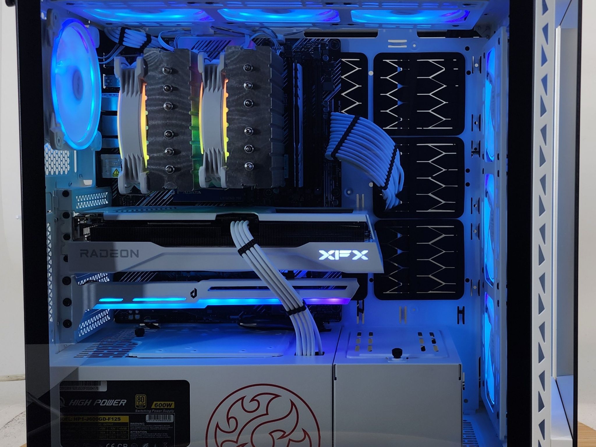 Gaming PC Ryzen 7 5800X 16GB RAM 1TB SSD RX 9060 XT 16GB Windows 11 Computer
