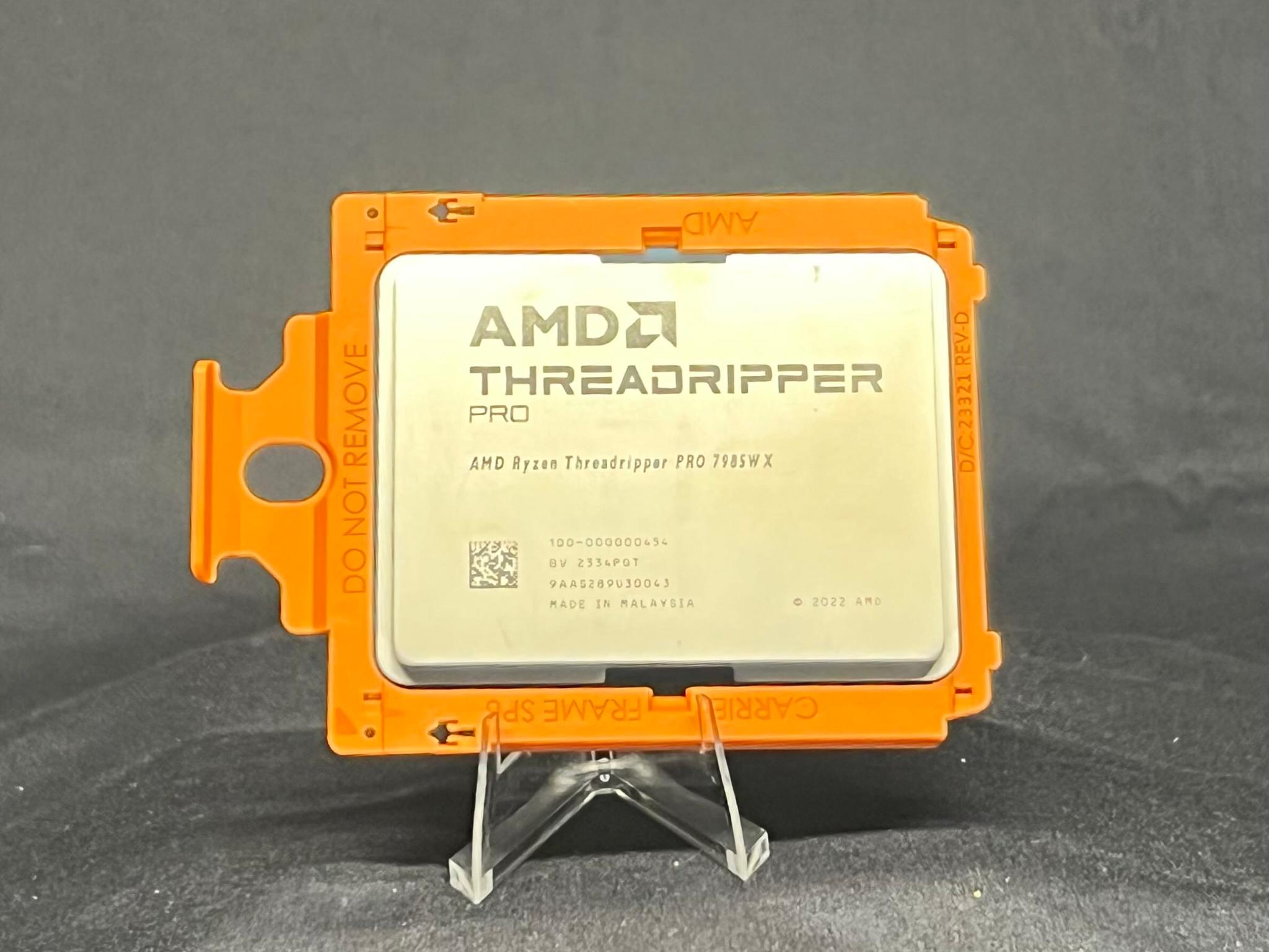 AMD Threadripper PRO 7985WX 64-Core 128-Thread CPU |Socket sTR5 OEM - STANDALONE NOT SYSTEM LOCKED