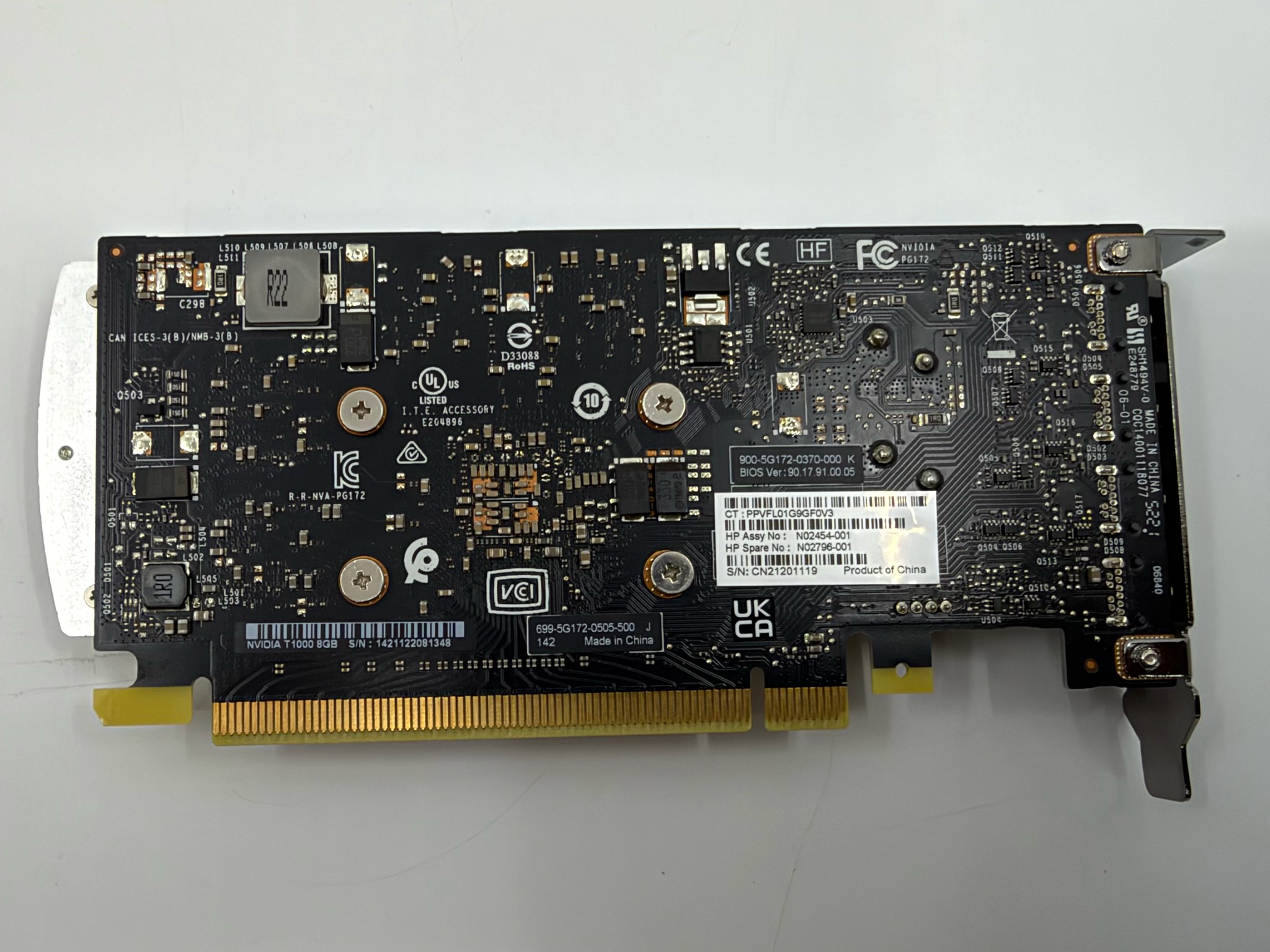 Nvidia Quadro T1000 8GB GDDR6 Workstation GPU Mint