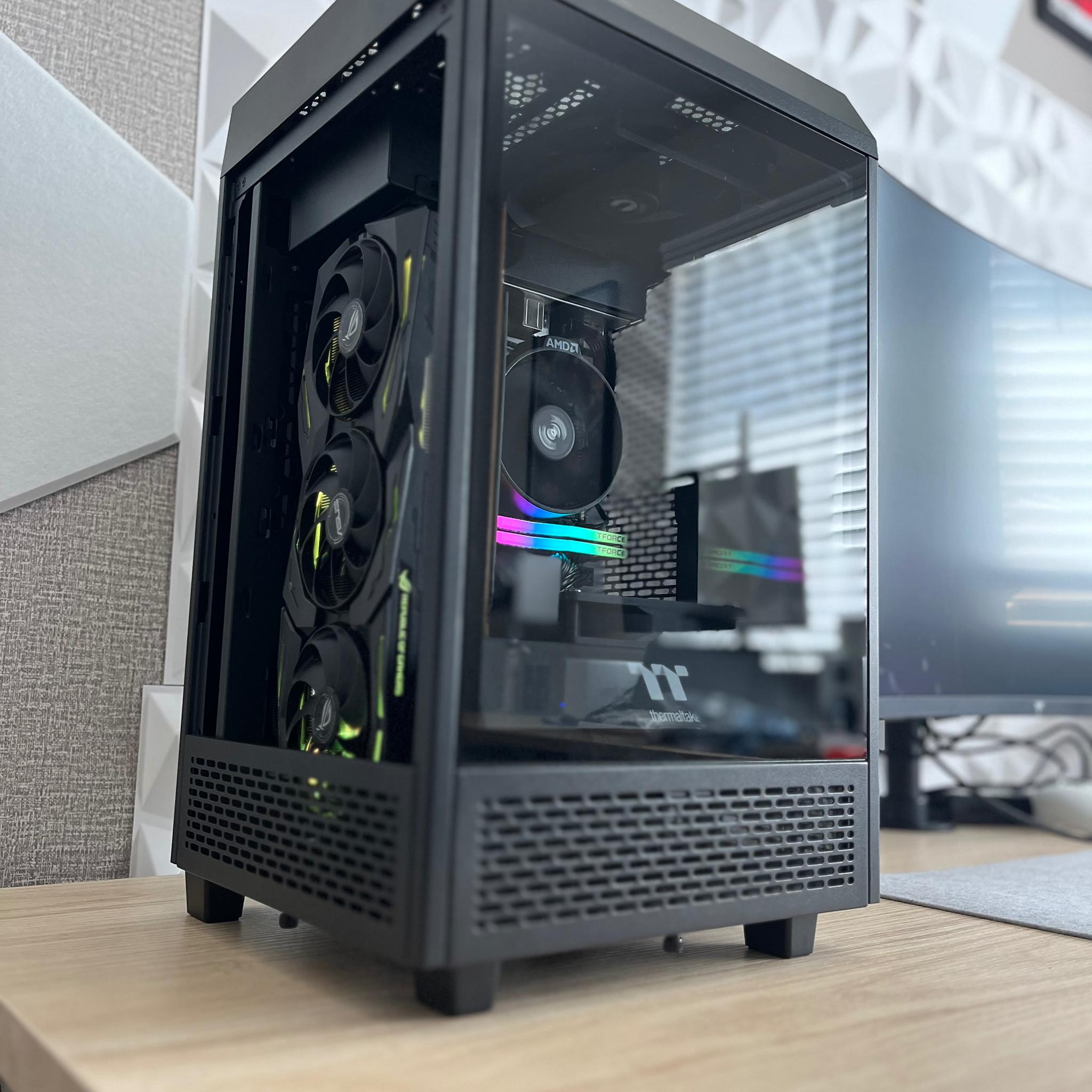 "KNIGHT" CUSTOM PC | RYZEN 5 3600 | RX 5700XT | RAM DDR4 16GB | WIN 11 PRO | PURE PERFORMANCE