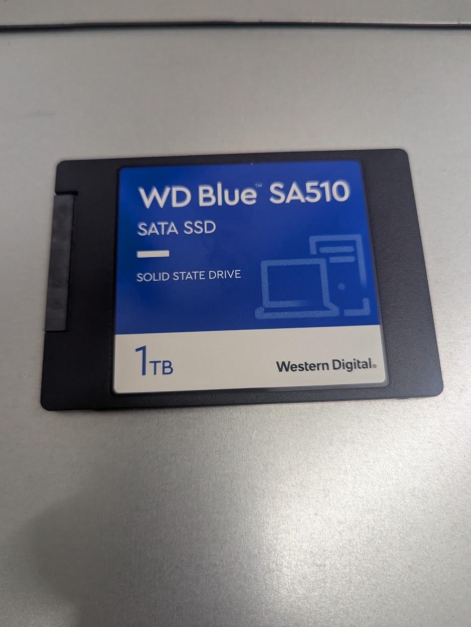 🧊 Western Digital Blue SA510 1TB SATA SSD 2.5-inch (WDS100T3B0A-00AXR0)