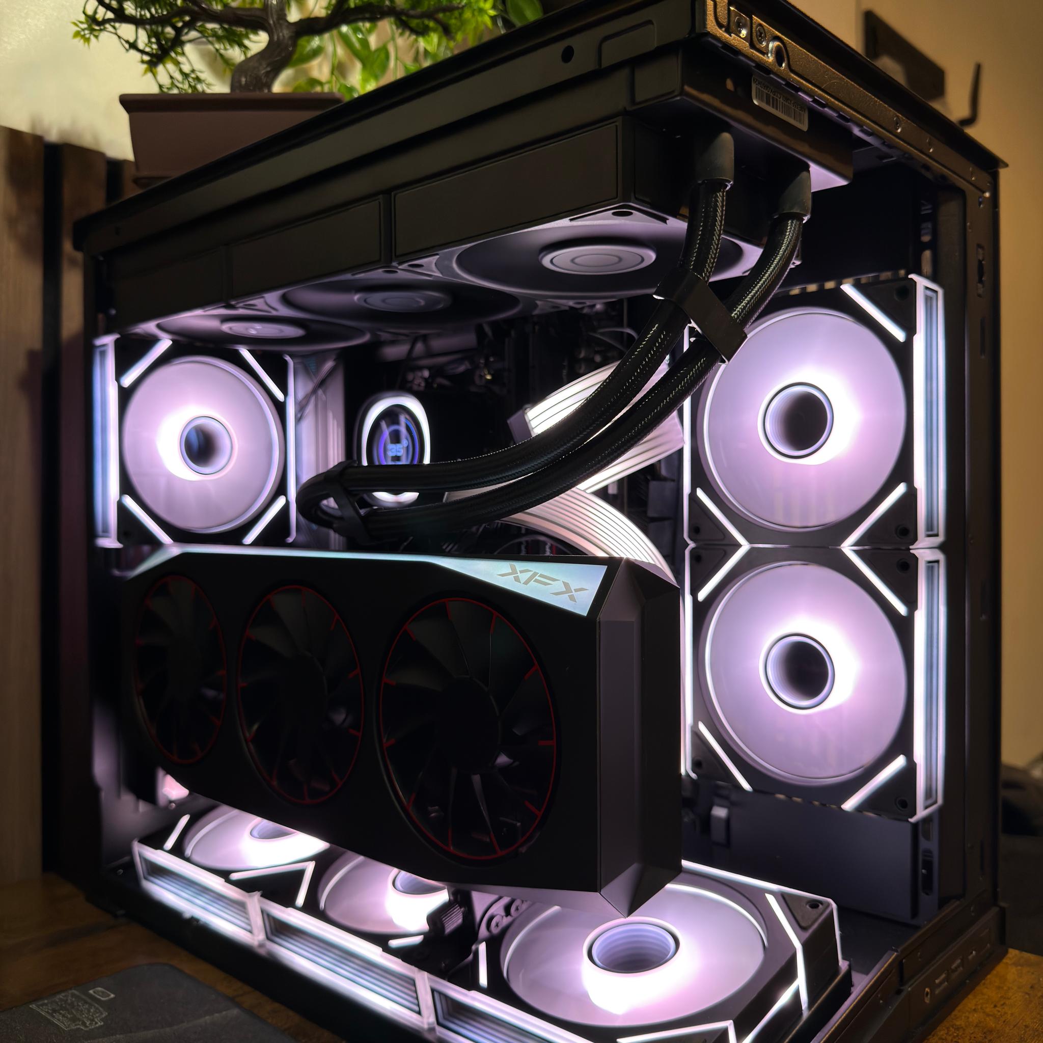 🔥 High-End Gaming PC – Ryzen 7 7800X3D + RX 9070 XT | 32GB DDR5 | 2TB NVMe 🔥