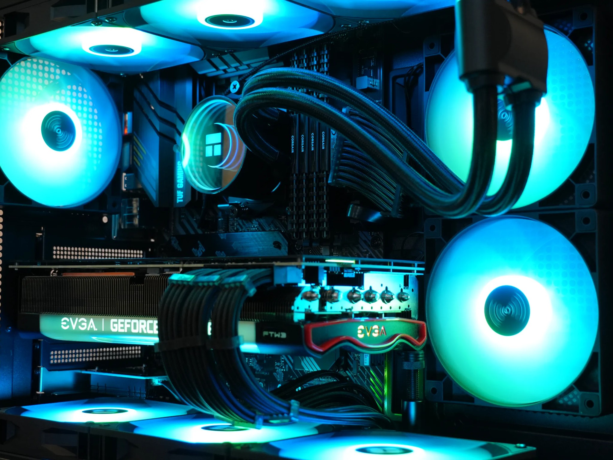 RTX 3080 | RYZEN 7 5800X | 32GB DDR4 | 1TB SSD | WiFi & BT | Windows 11 Pro - Water Cooled Gaming PC