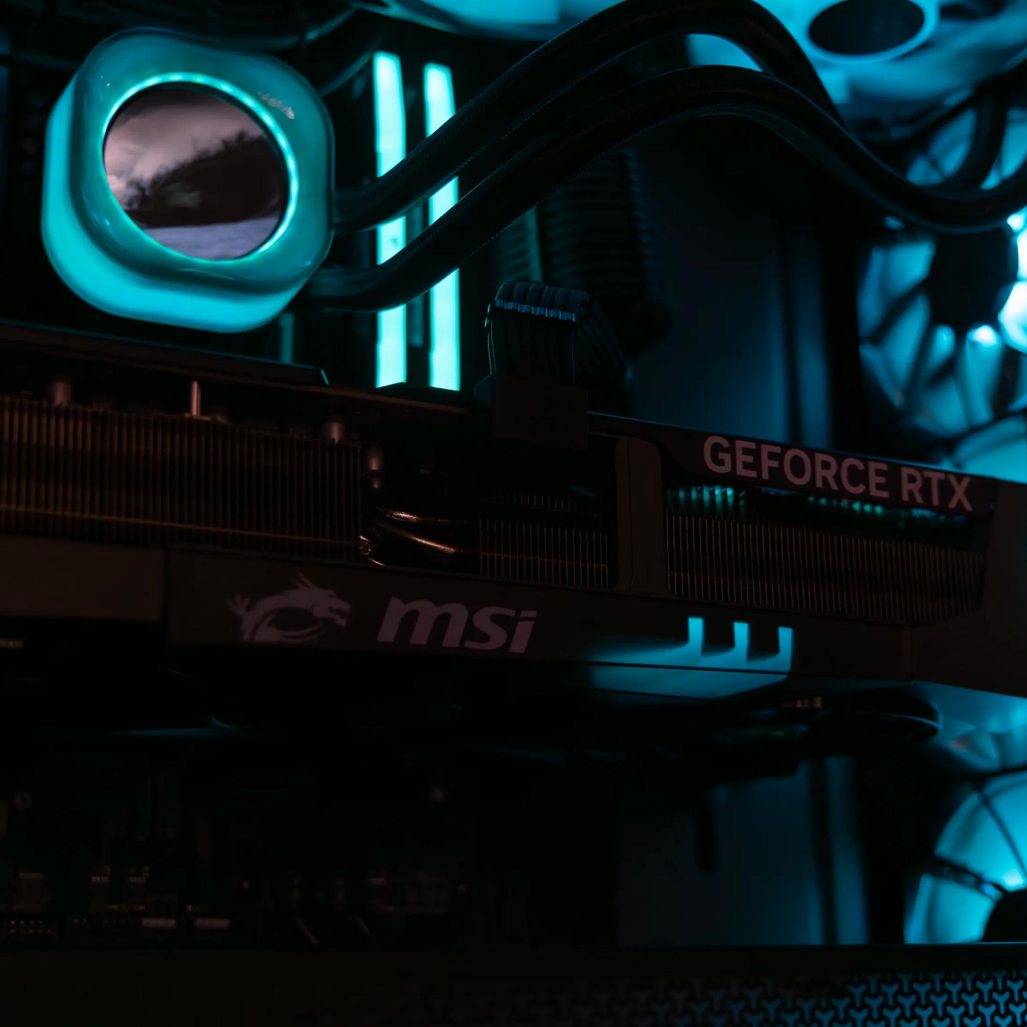 🌎 Aquaterra 🌎 RTX 5090 / AMD R7 9800X3D / 2TB NVME / 32GB DDR5 RAM / 360 AIO / Windows 11 Pro