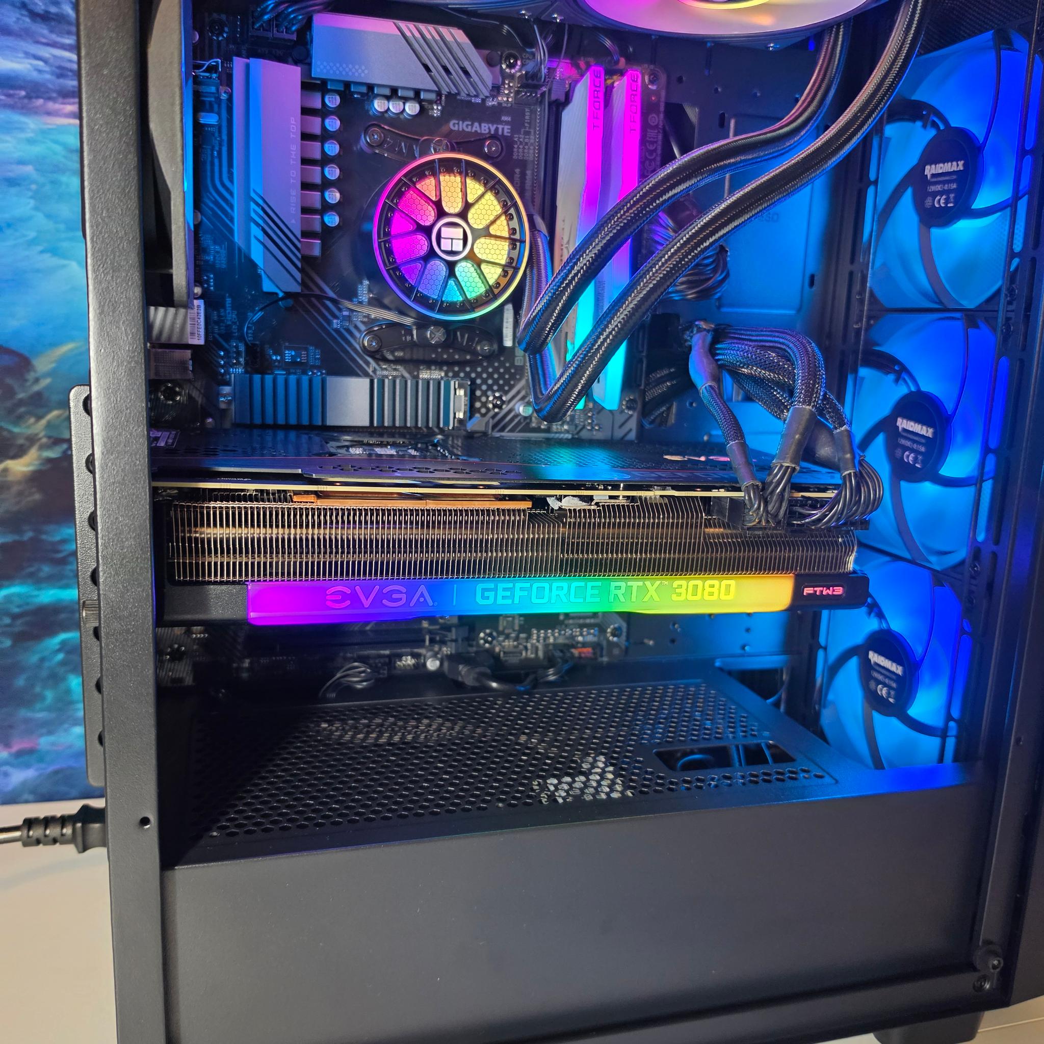 EVGA RTX 3080 10gb + Ryzen 5800x PC Build #103