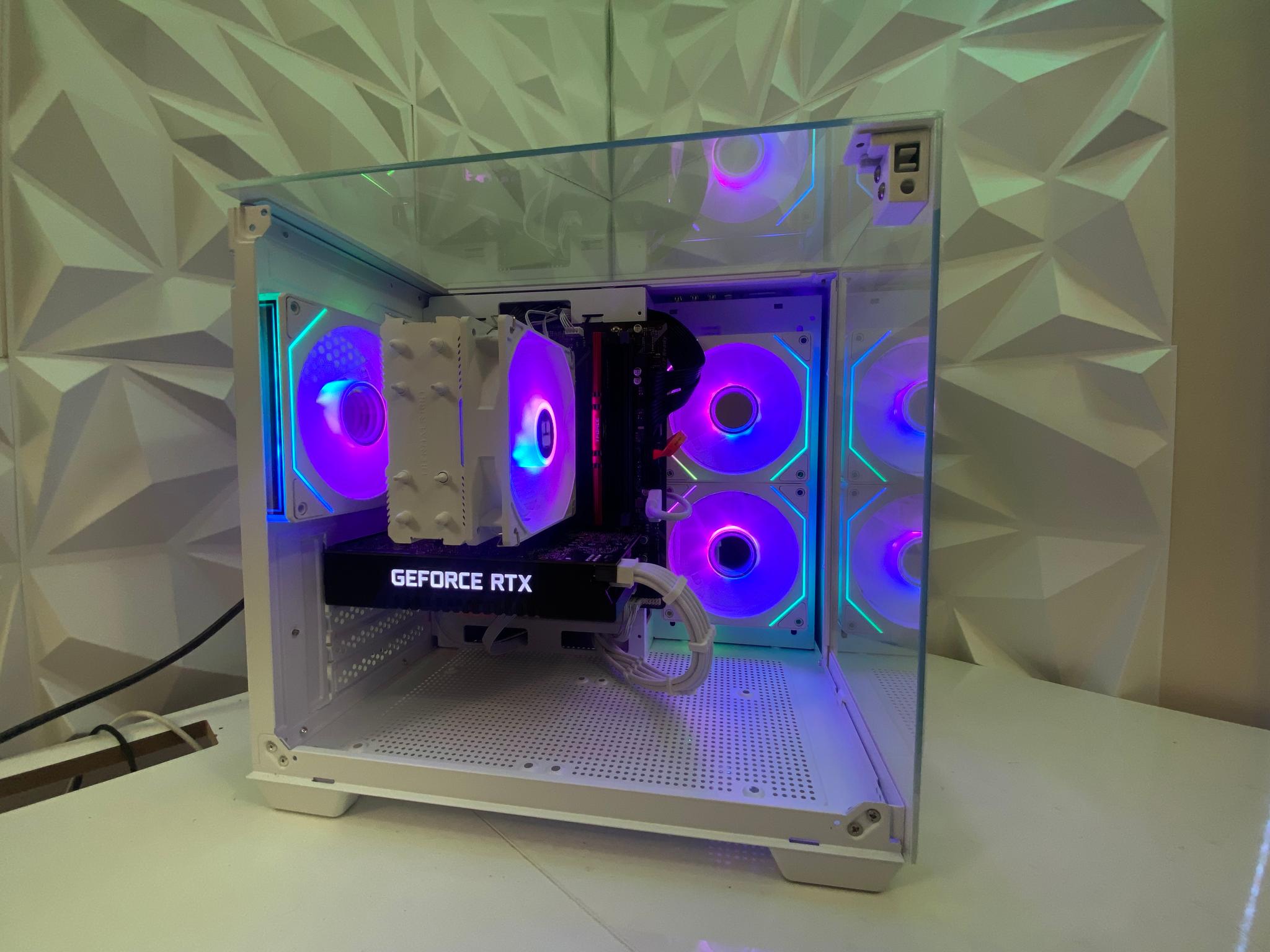 🎅🎅 White Elite Build – intel i5 8500 + RTX 2060 6GB | 1080P/1440P High FPS Ready