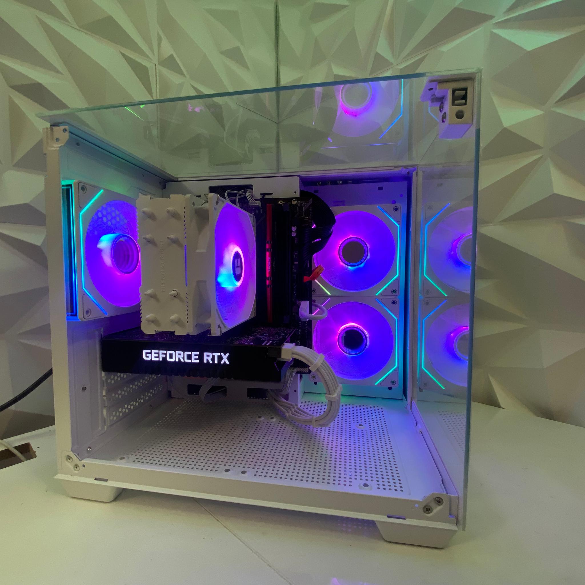 🎅🎅 White Elite Build – intel i5 8500 + RTX 2060 6GB | 1080P/1440P High FPS Ready