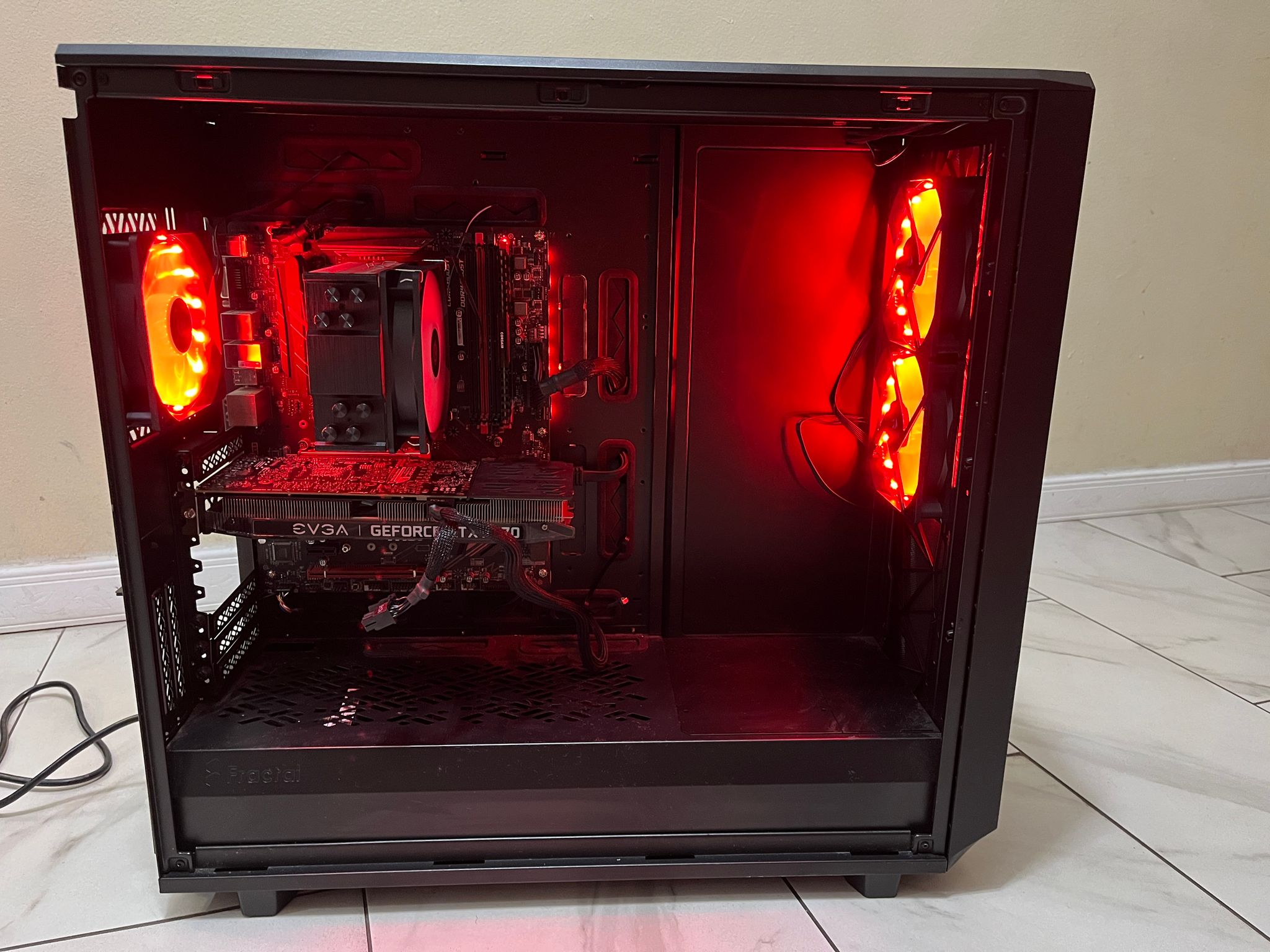 🟠🔥 NVIDIA RTX 2070, Ryzen 5 3600, 16GB RAM, 512 GB SSD, High Performance Gaming PC w/ RGB Remote 🖥️