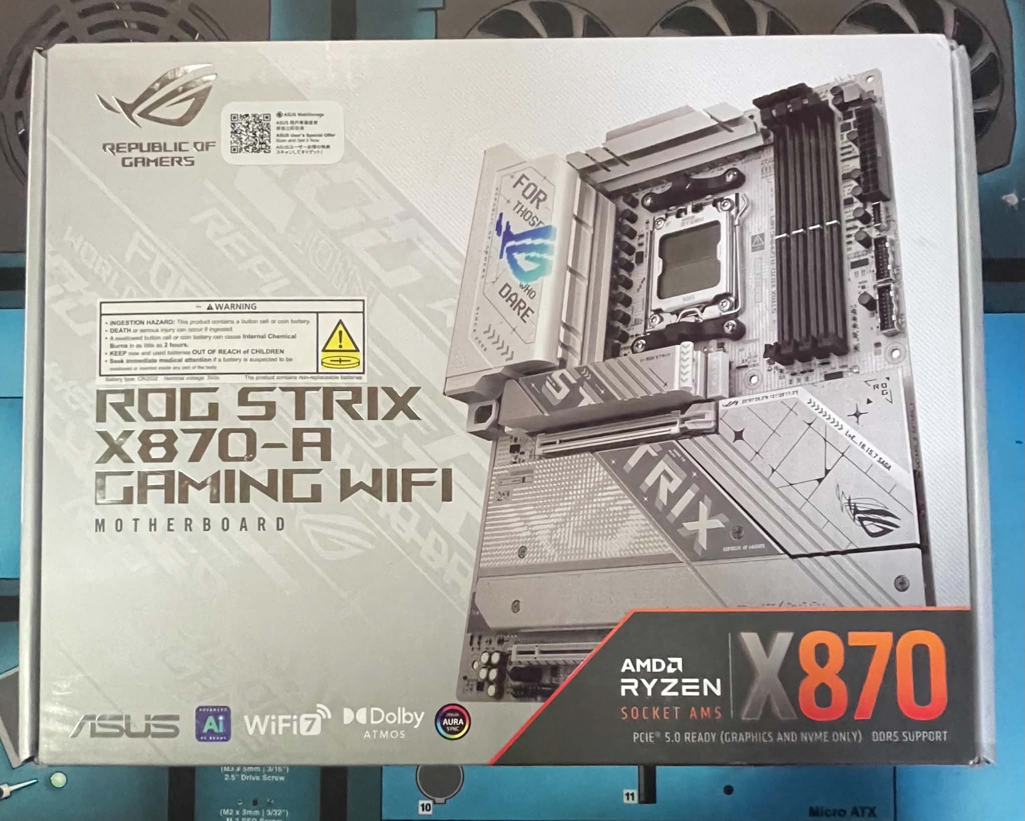 Asus Rog Strix X870-A Gaming WiFi