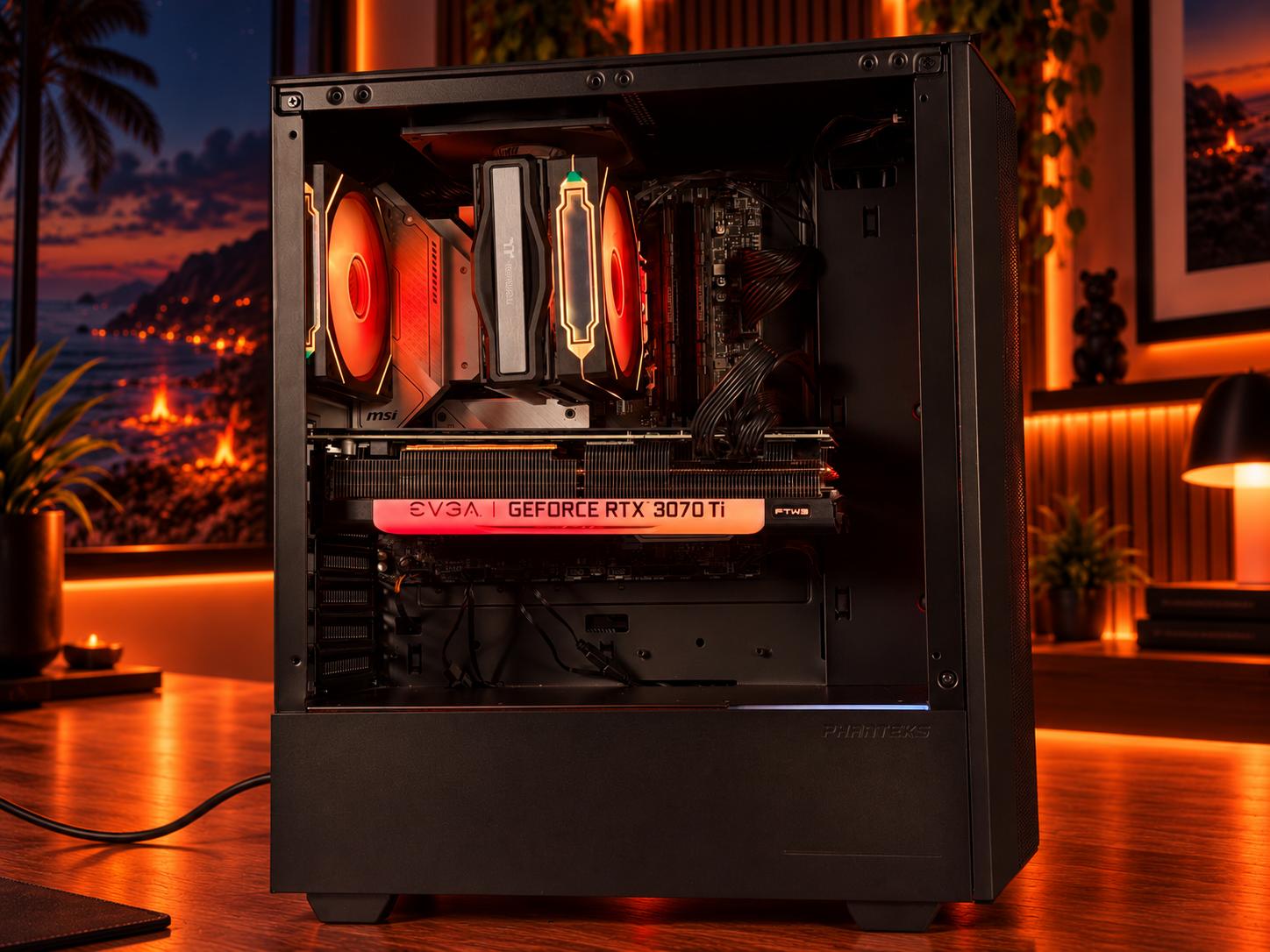 🔥BLAZE Gaming PC | RTX 3070 TI | I5-12600K | 32GB RAM | 1TB NVME | WIFI + BT | FREE SHIPPING