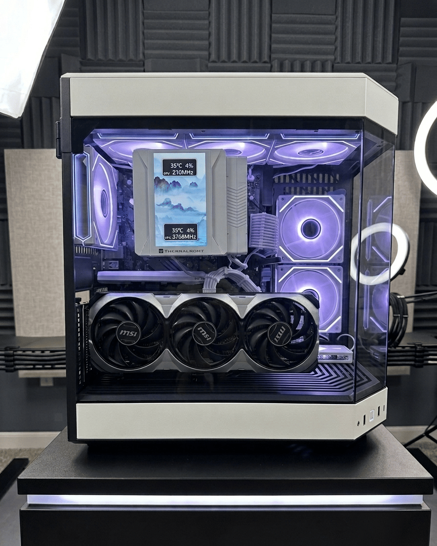 GeForce RTX 4070 Ti Super Custom Gaming PC - Ryzen 7 5800XT, 2TB NVMe SSD