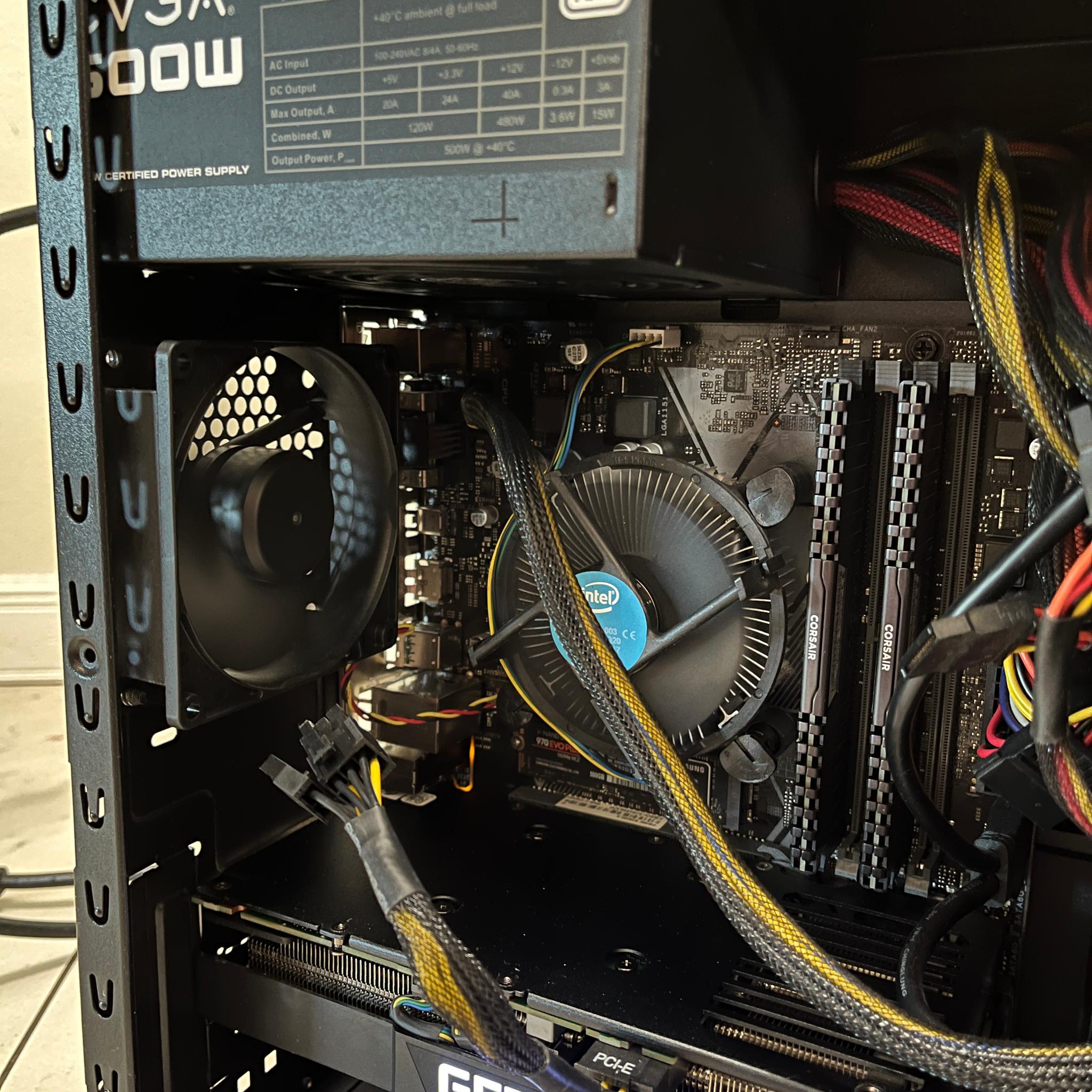 NVIDIA RTX 3060 Ti, Intel Core i5-9400f, 16GB RAM, 512GB SSD - Sleeper Gaming PC w/ Wi-Fi & BT
