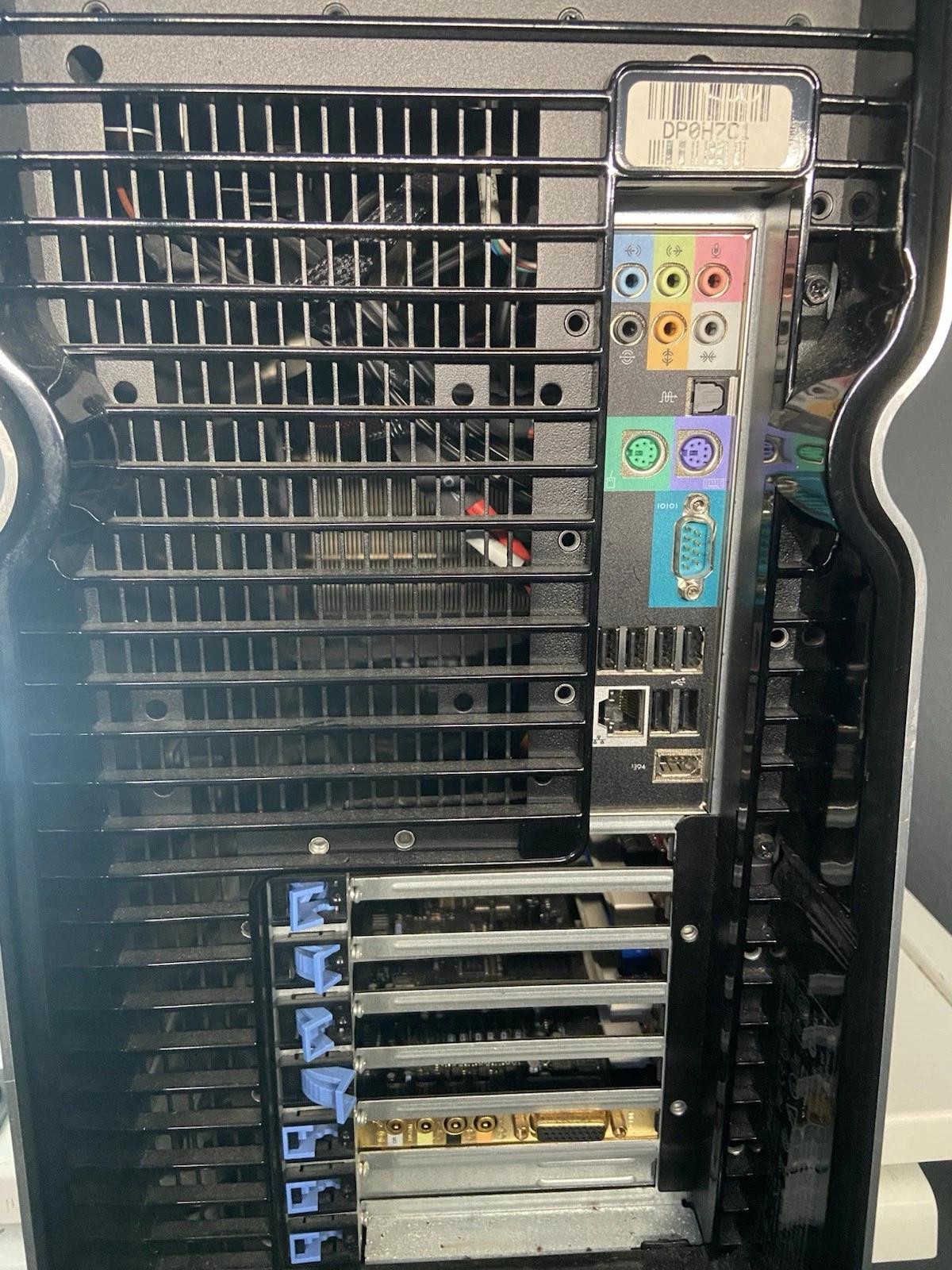 Dell XPS 720 Desktop Intel Core 2 duo 4 GB RAM 1TB HDD with Audio card NO OS
